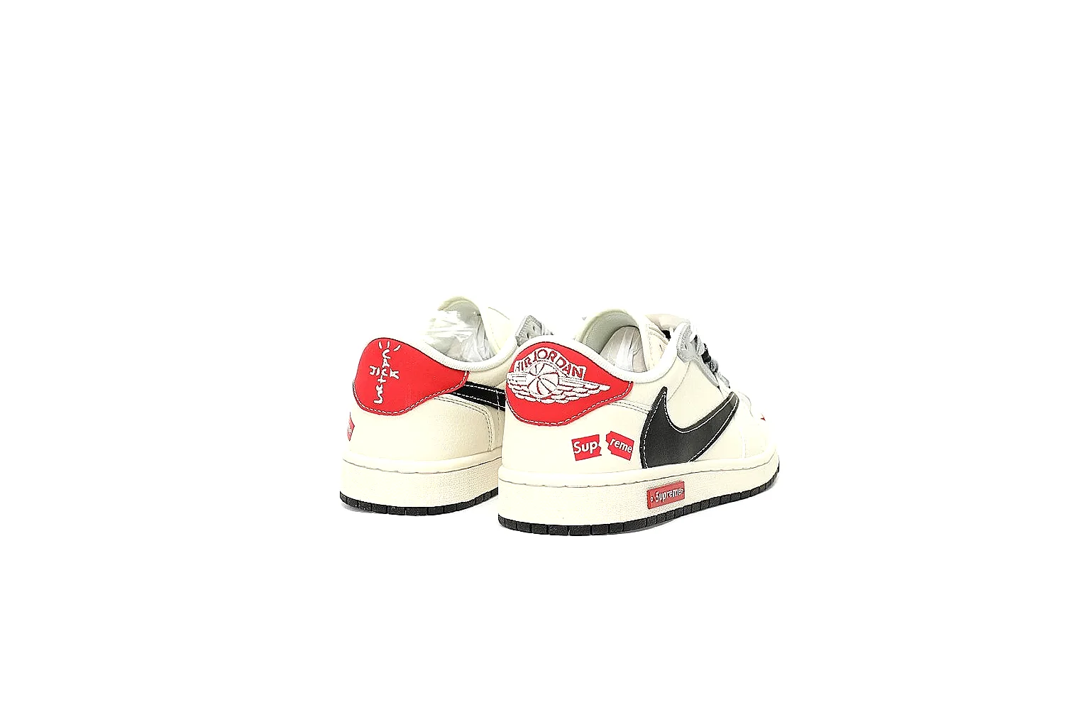 Kako QC Lab inspection photos for Nike White Red Low Court thumbnail 4