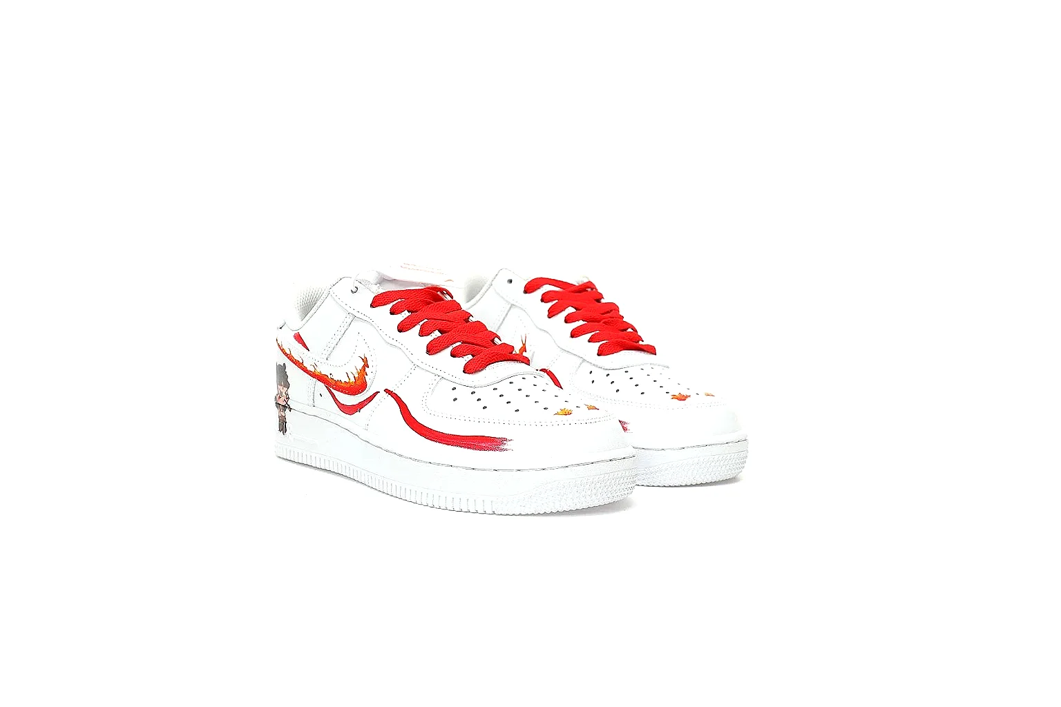 Kako QC Lab inspection photos for Nike White Red Low Court thumbnail 4