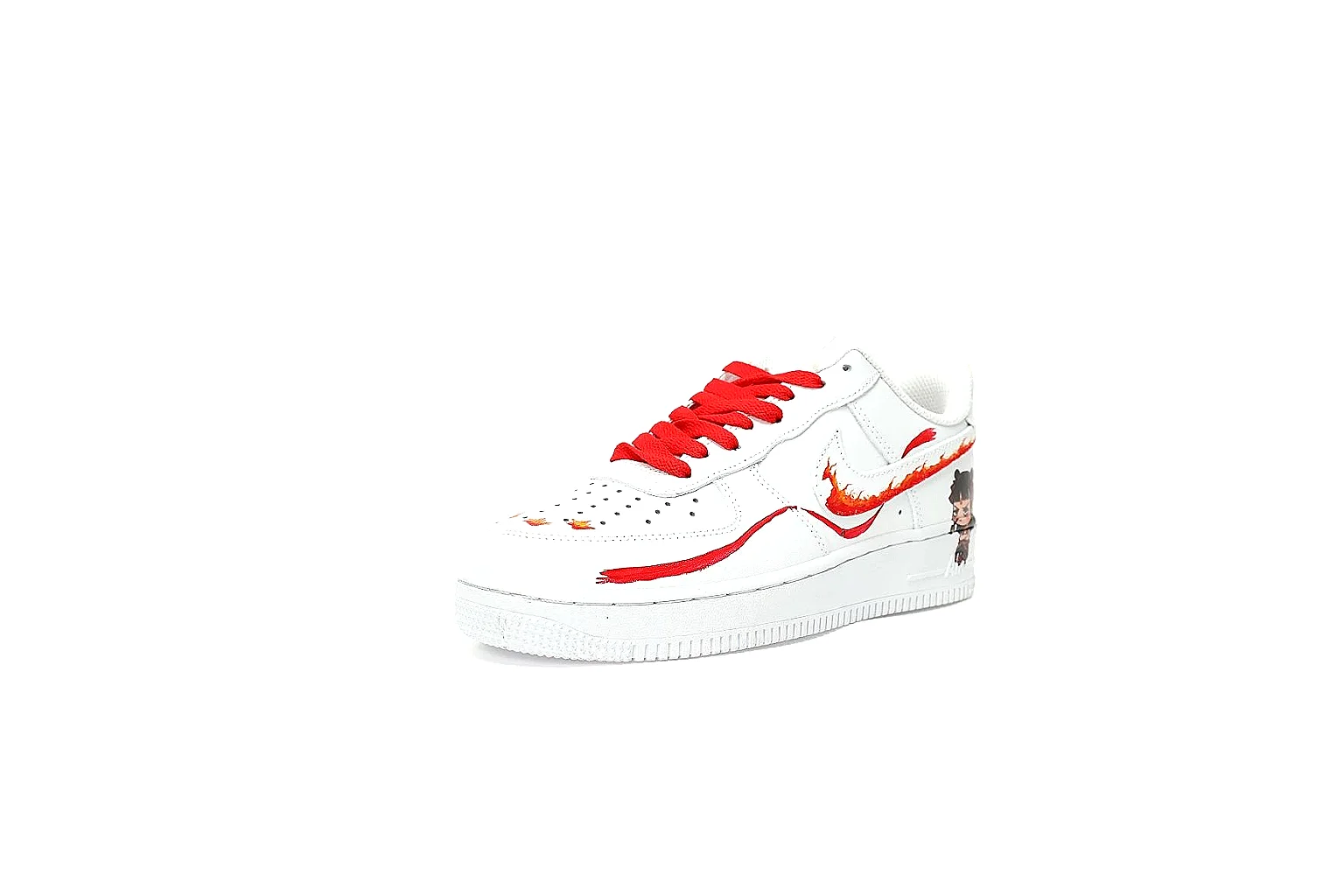 Kako QC Lab inspection photos for Nike White Red Low Court thumbnail 5