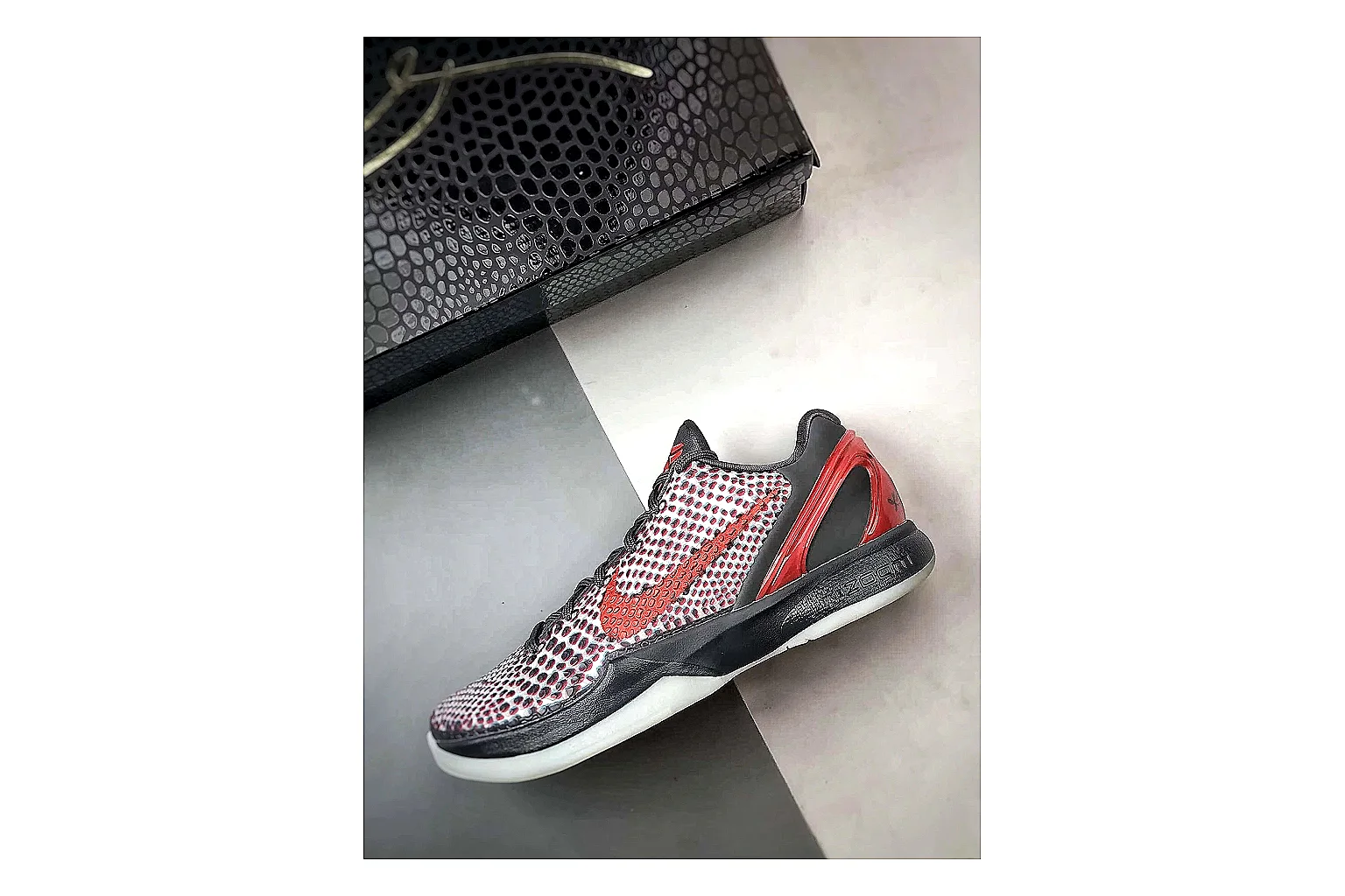 Nike Woven Runner Gray Teal QC reference photo showing gray woven-mesh runner upper, teal accent details, modern runner shape, and cushioned sole thumbnail 6