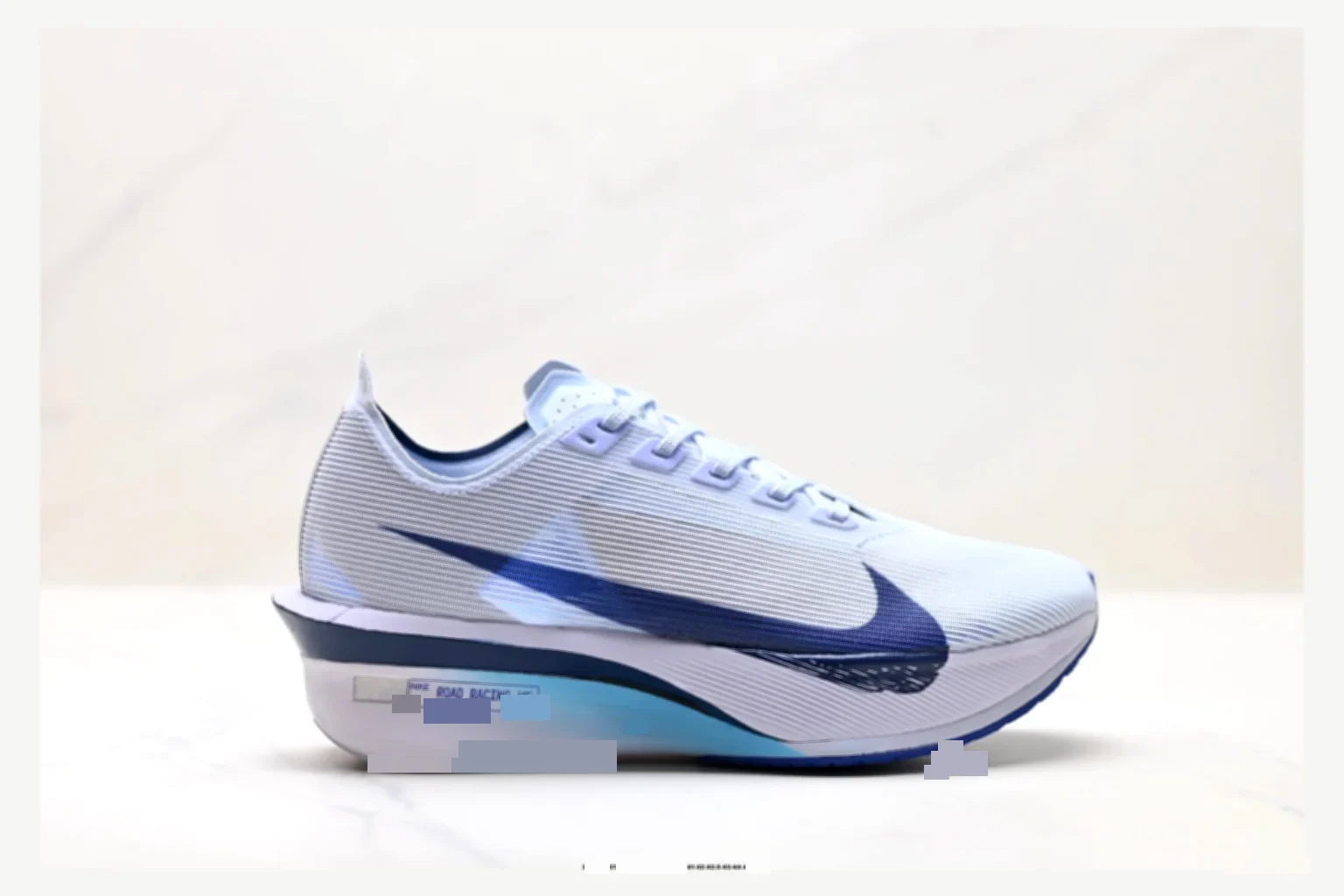 Nike ZoomX Vapor White Blue Runner QC photo reference SKU 1182167428