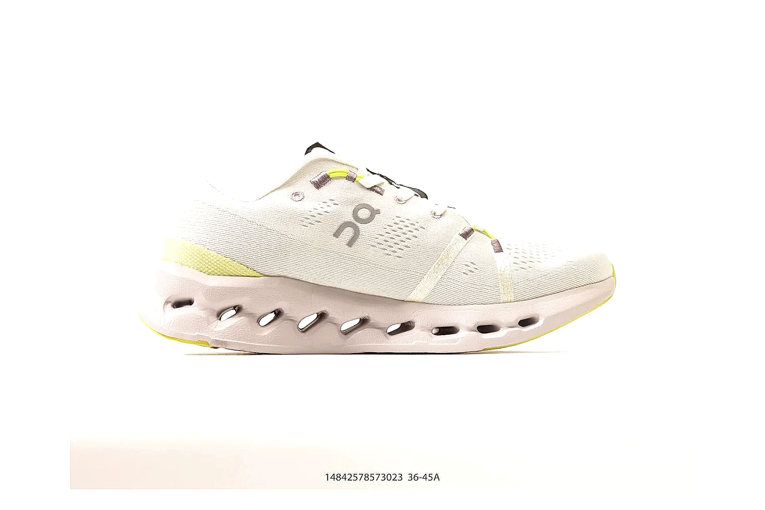 Kako QC Lab inspection photos for On Cream Yellow Cloud Runner thumbnail 5