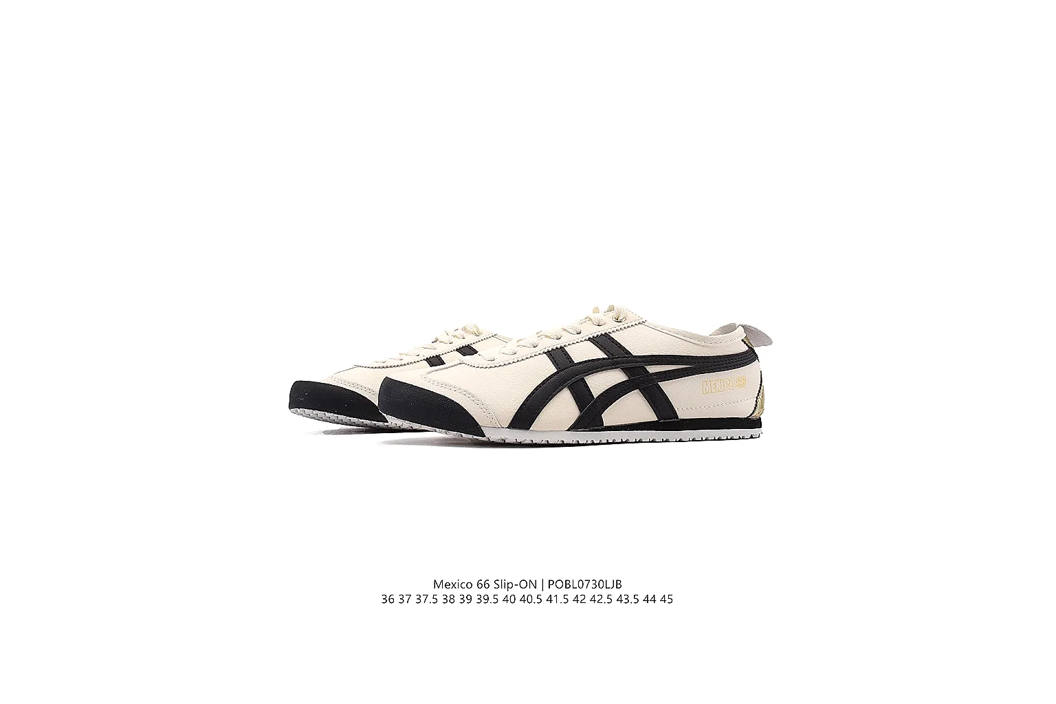 kakoqclab.com Onitsuka Tiger Cream Black Mexico 66 1200 Cream Black low-top product image thumbnail 5