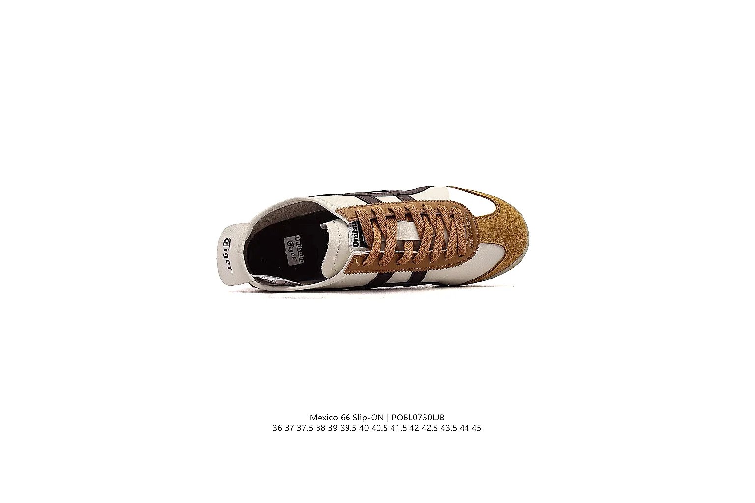kakoqclab.com Onitsuka Tiger Cream Brown Mexico 66 1198 Cream Brown low-top product image thumbnail 2
