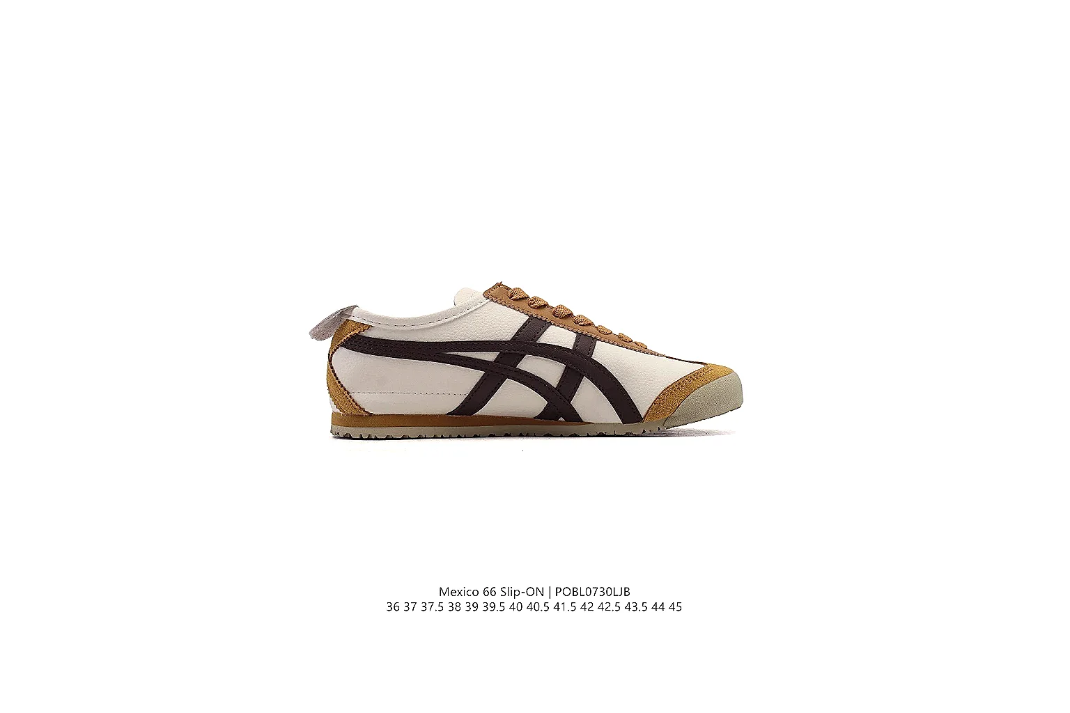 kakoqclab.com Onitsuka Tiger Cream Brown Mexico 66 1198 Cream Brown low-top product image thumbnail 6