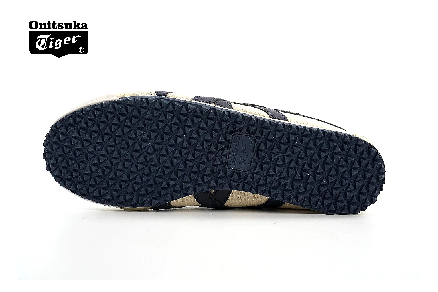 kakoqclab.com Onitsuka Tiger Cream Navy Mexico 66 7897 Cream Navy low-top product image thumbnail 2