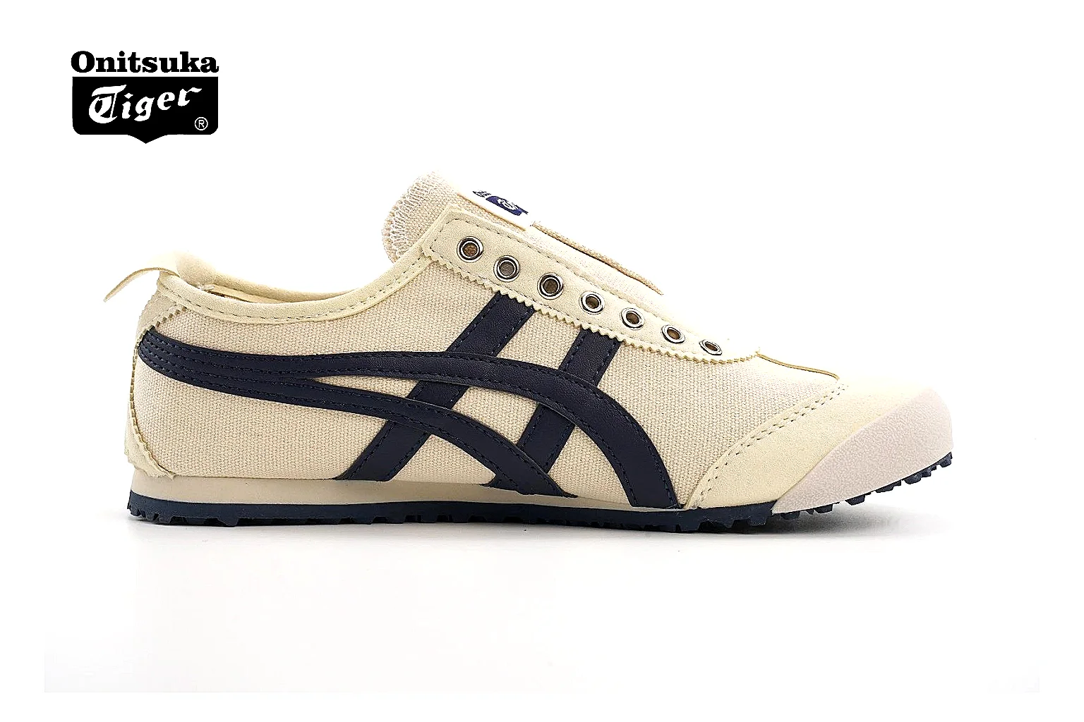 kakoqclab.com Onitsuka Tiger Cream Navy Mexico 66 7897 Cream Navy low-top product image thumbnail 5