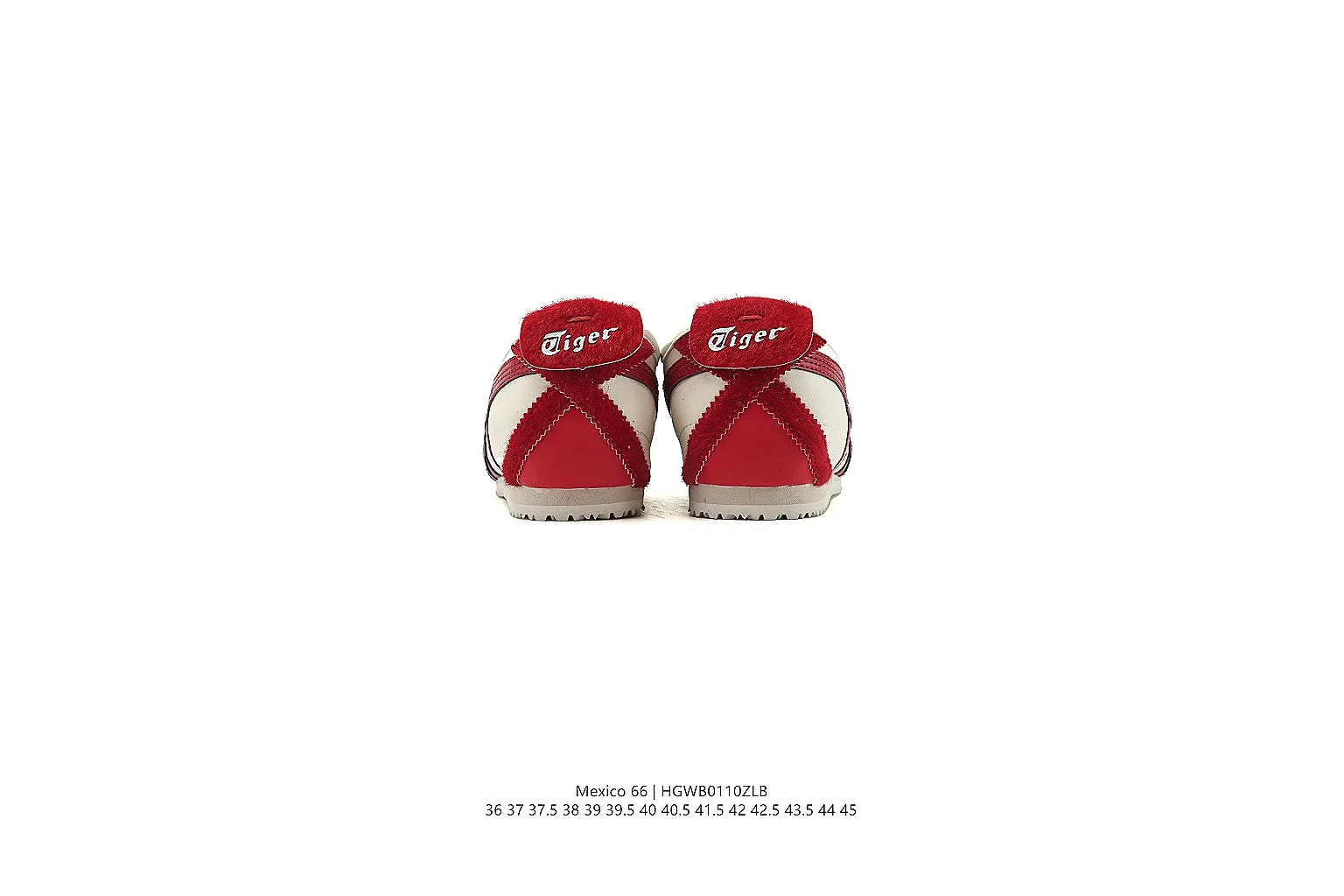 kakoqclab.com Onitsuka Tiger White Red Mexico 66 0952 White Red low-top product image thumbnail 3