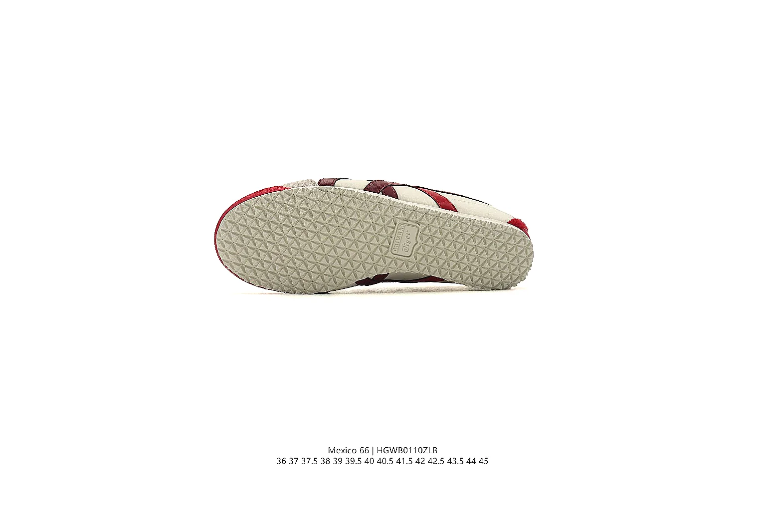 kakoqclab.com Onitsuka Tiger White Red Mexico 66 0952 White Red low-top product image thumbnail 4