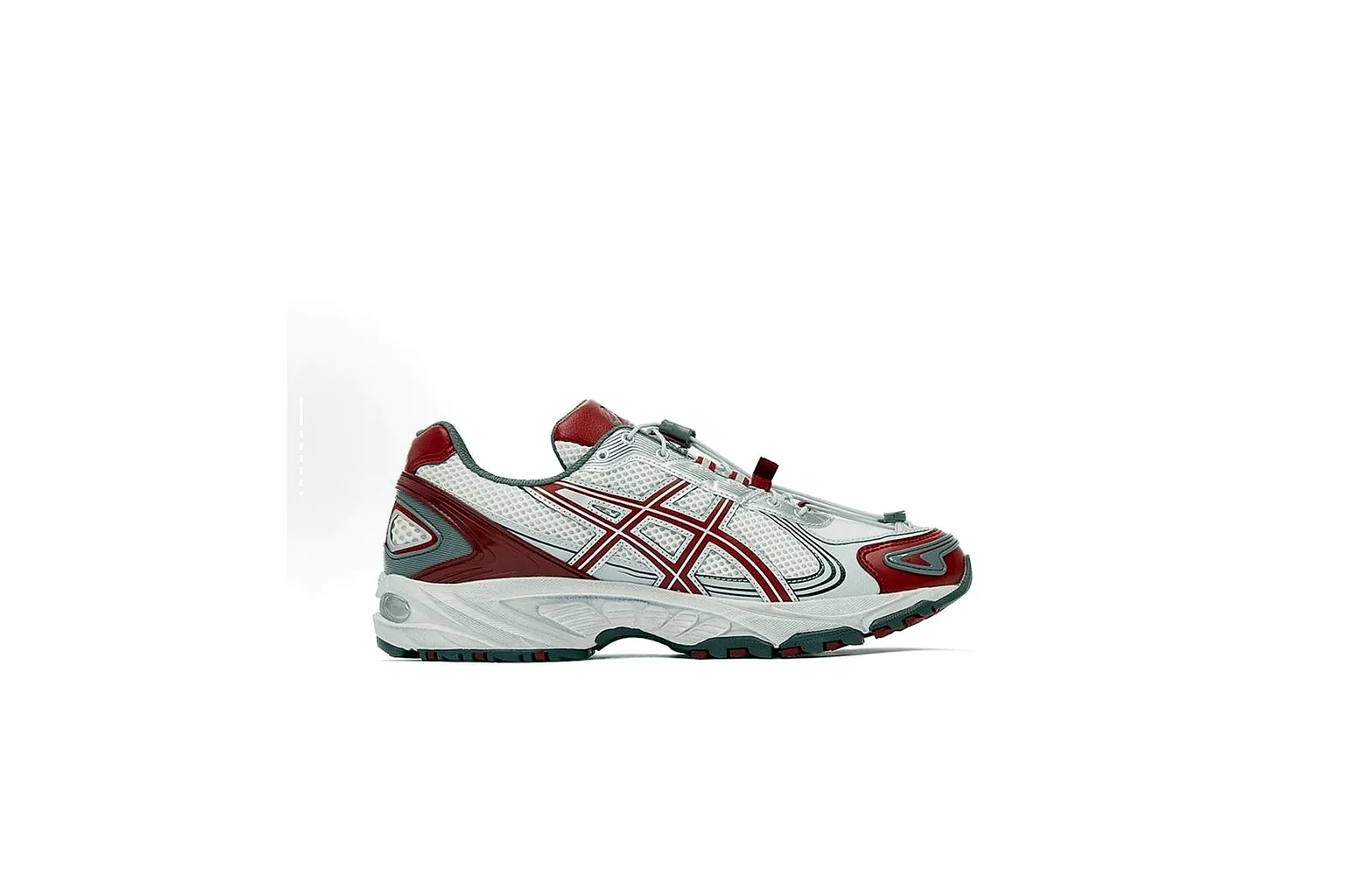 Onitsuka Tiger Mexico 66 White Red Green slim retro low top six photo view thumbnail 5