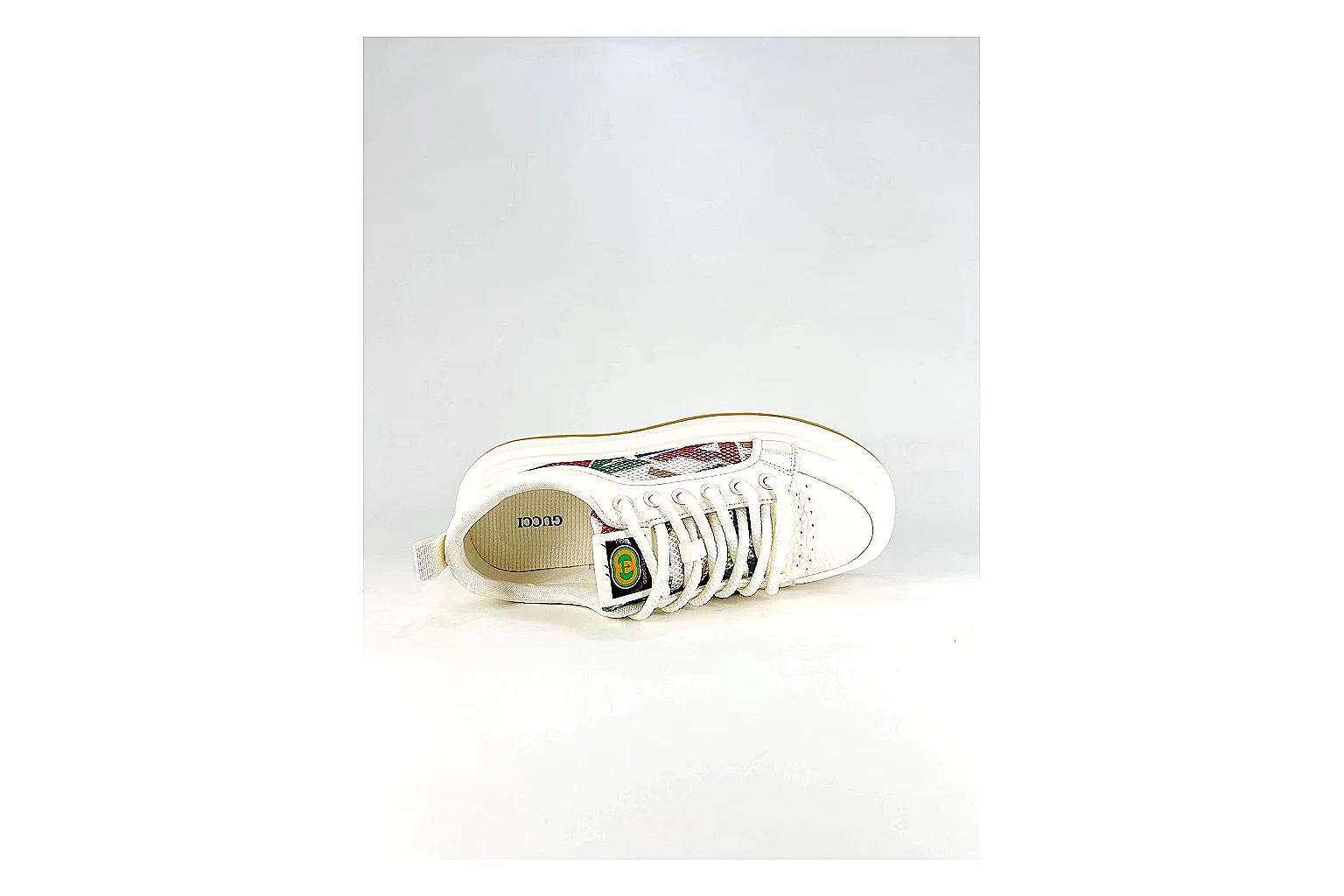 Casual Low-Top Sneaker 5251 QC photo showing red casual low-top with mixed-material upper and low-profile shape thumbnail 6