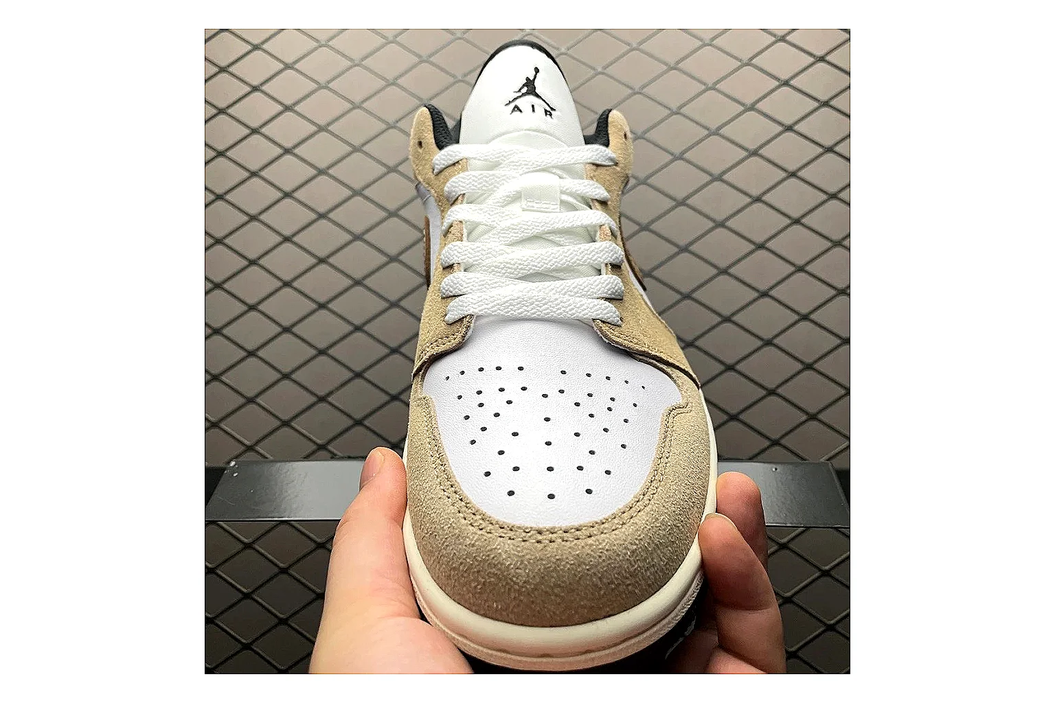 Casual Low-Top Sneaker 9728 QC photo reference showing casual low-top sneaker with clean paneling, textured upper and six-view gallery for daily streetwear styling plus side-profile shape, upper panel lines, and outsole detail thumbnail 3