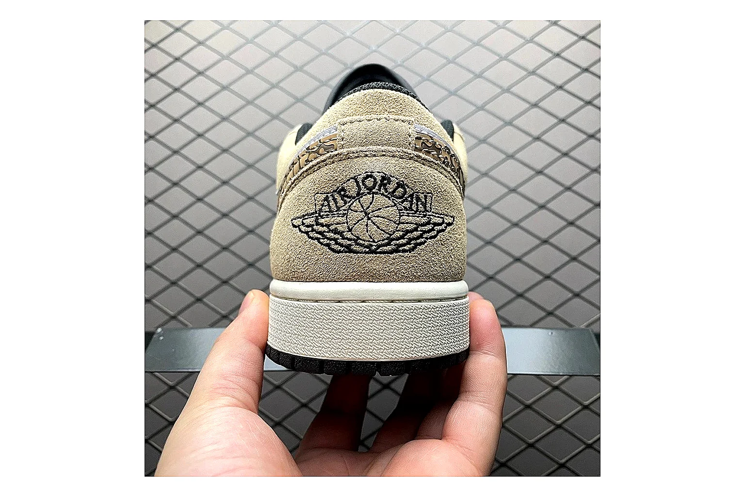 Casual Low-Top Sneaker 9728 QC photo reference showing casual low-top sneaker with clean paneling, textured upper and six-view gallery for daily streetwear styling plus side-profile shape, upper panel lines, and outsole detail thumbnail 6