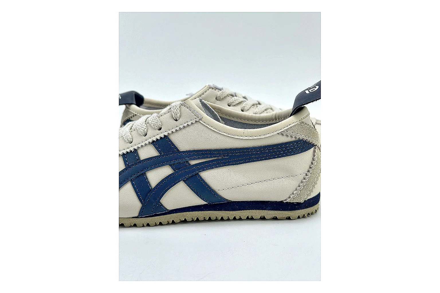 Casual Low-Top Sneaker 9736 QC photo reference showing casual low-top sneaker with clean paneling, textured upper and six-view gallery for daily streetwear styling plus side-profile shape, upper panel lines, and outsole detail thumbnail 3