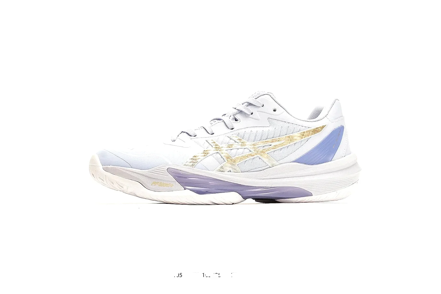 Court Runner White Purple Sneaker QC reference photo showing white mesh-leather runner upper, purple accent panels, court-runner shape, and cushioned sole