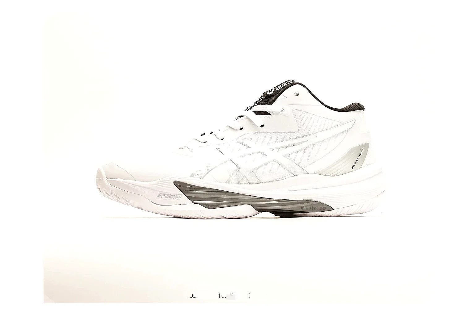 Training Runner White Black Sneaker QC reference photo showing white black synthetic upper, training-runner shape, layered support panels, and everyday performance sole