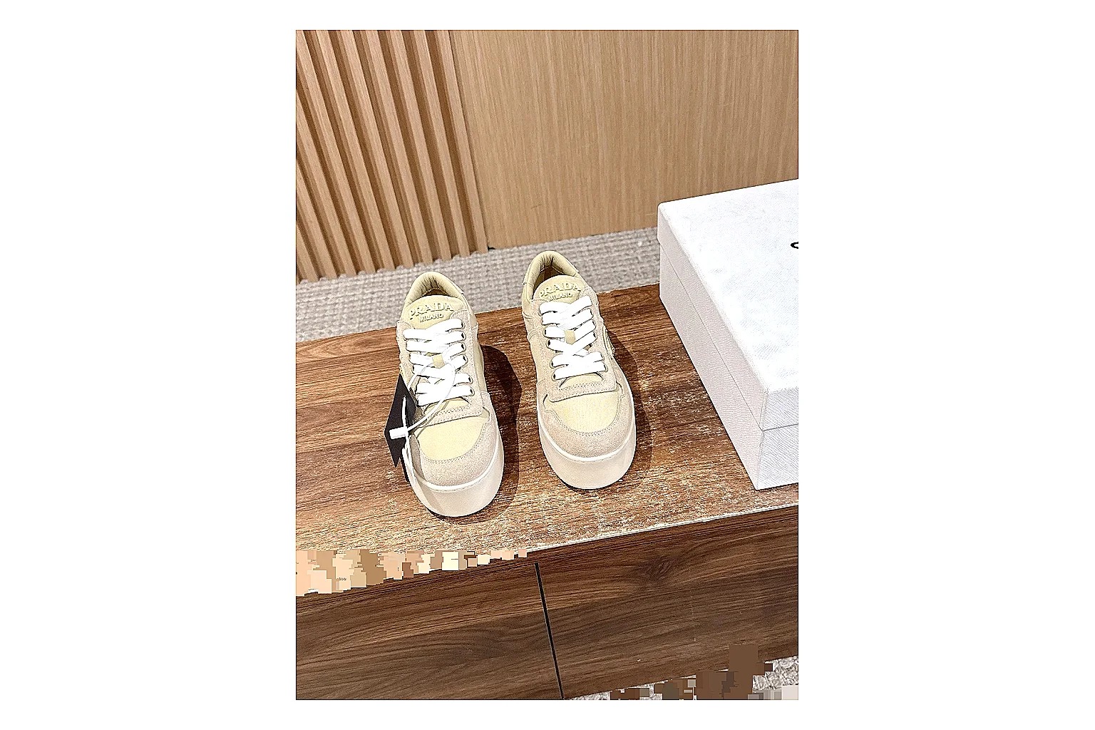 kakoqclab.com Cream Beige Platform Low 8823 Cream Beige low-top product image