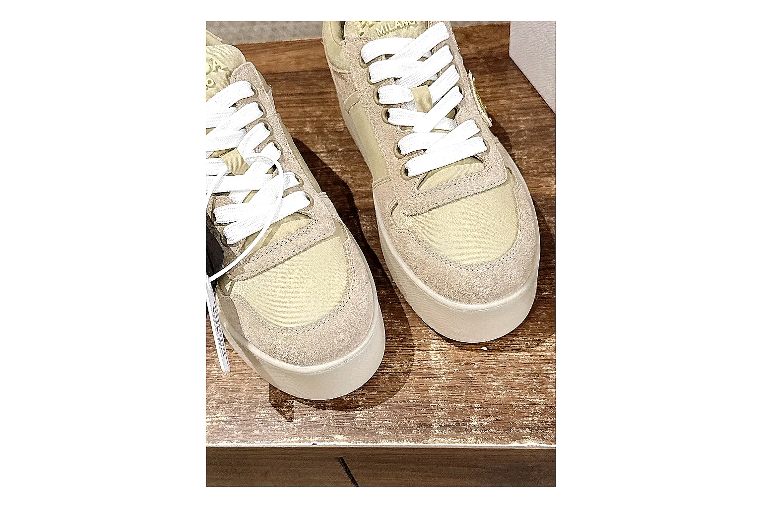 kakoqclab.com Cream Beige Platform Low 8823 Cream Beige low-top product image thumbnail 4