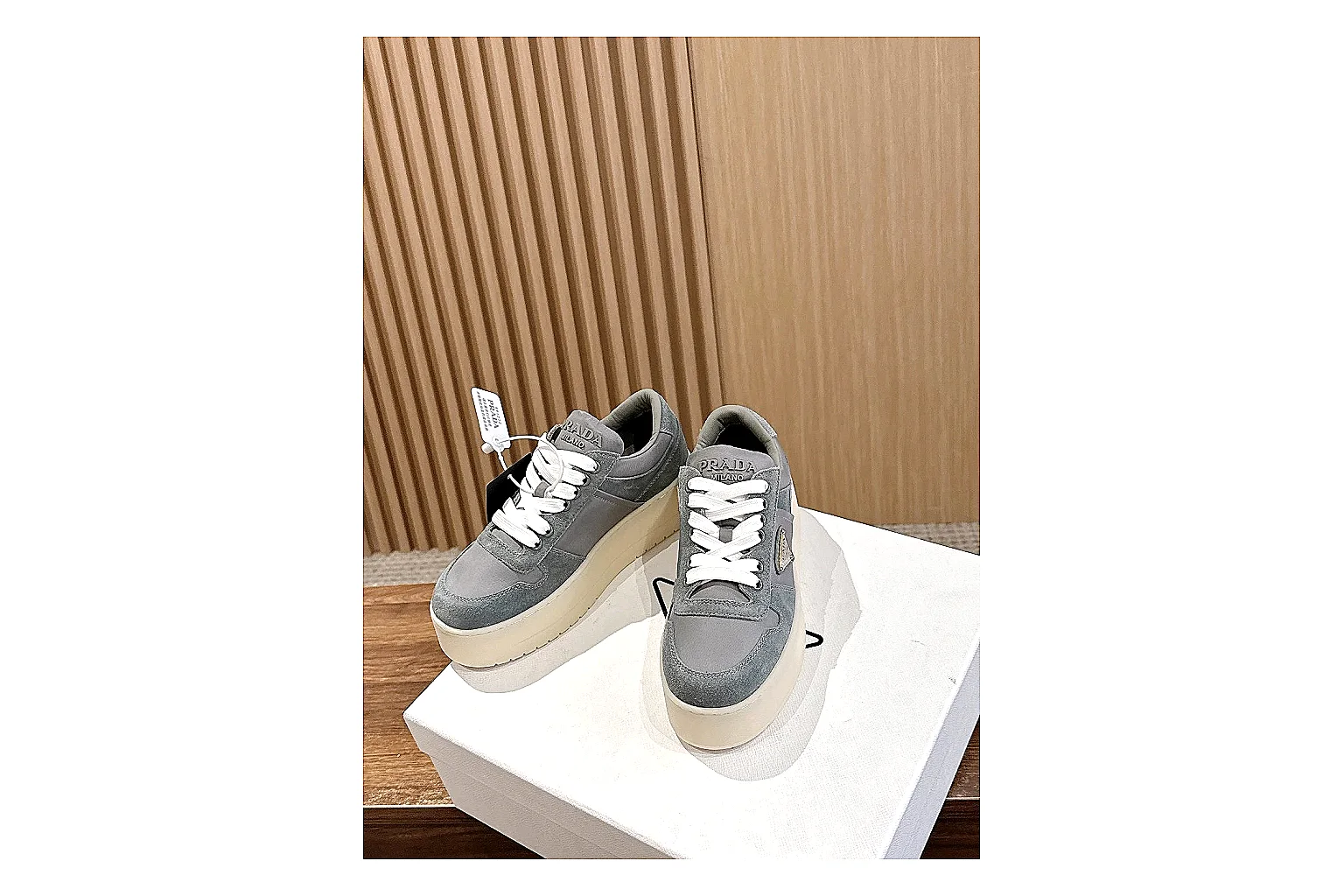kakoqclab.com Grey Platform Low 8764 Grey low-top product image thumbnail 2