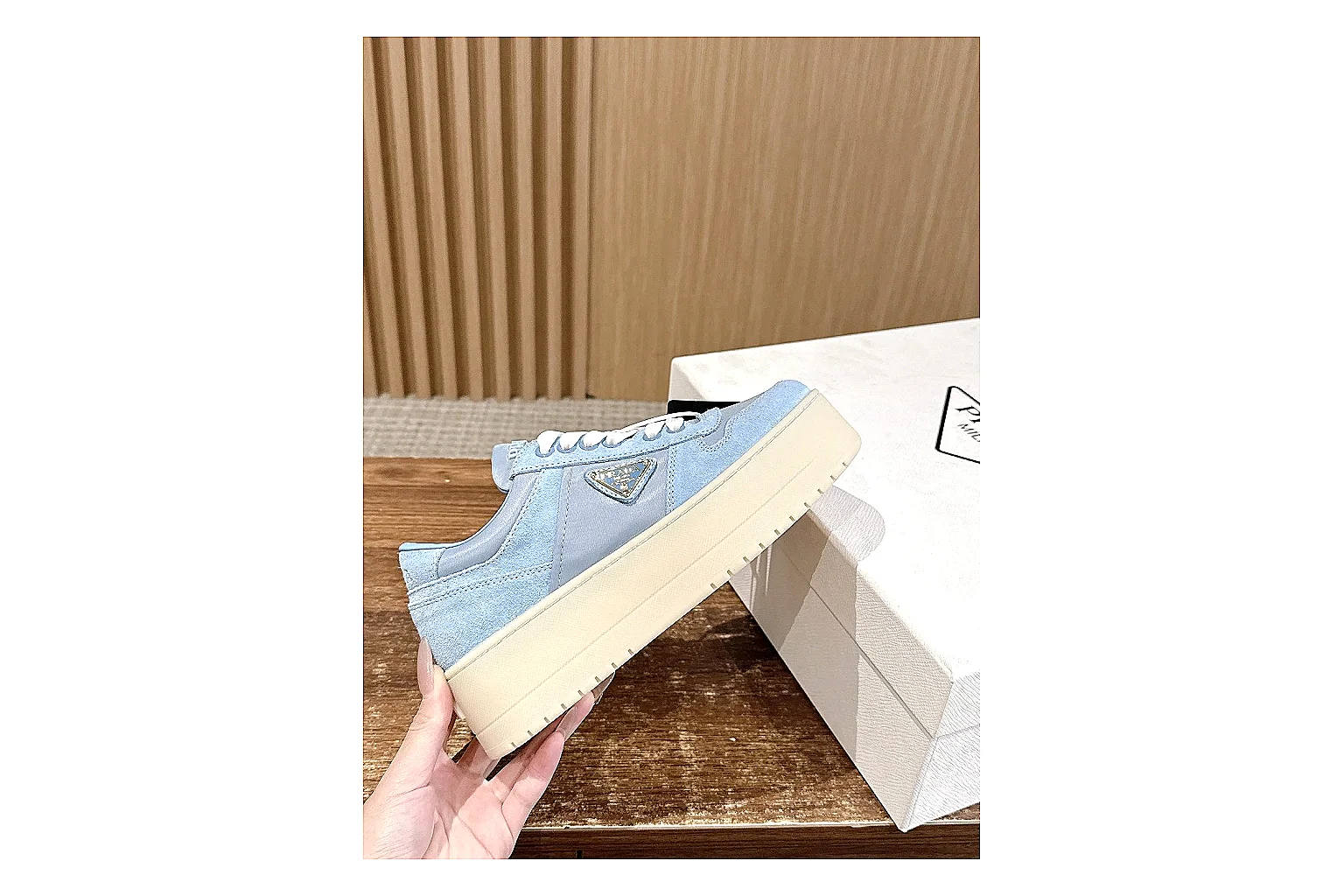 kakoqclab.com Light Blue Platform Low 8808 Light Blue low-top product image thumbnail 3