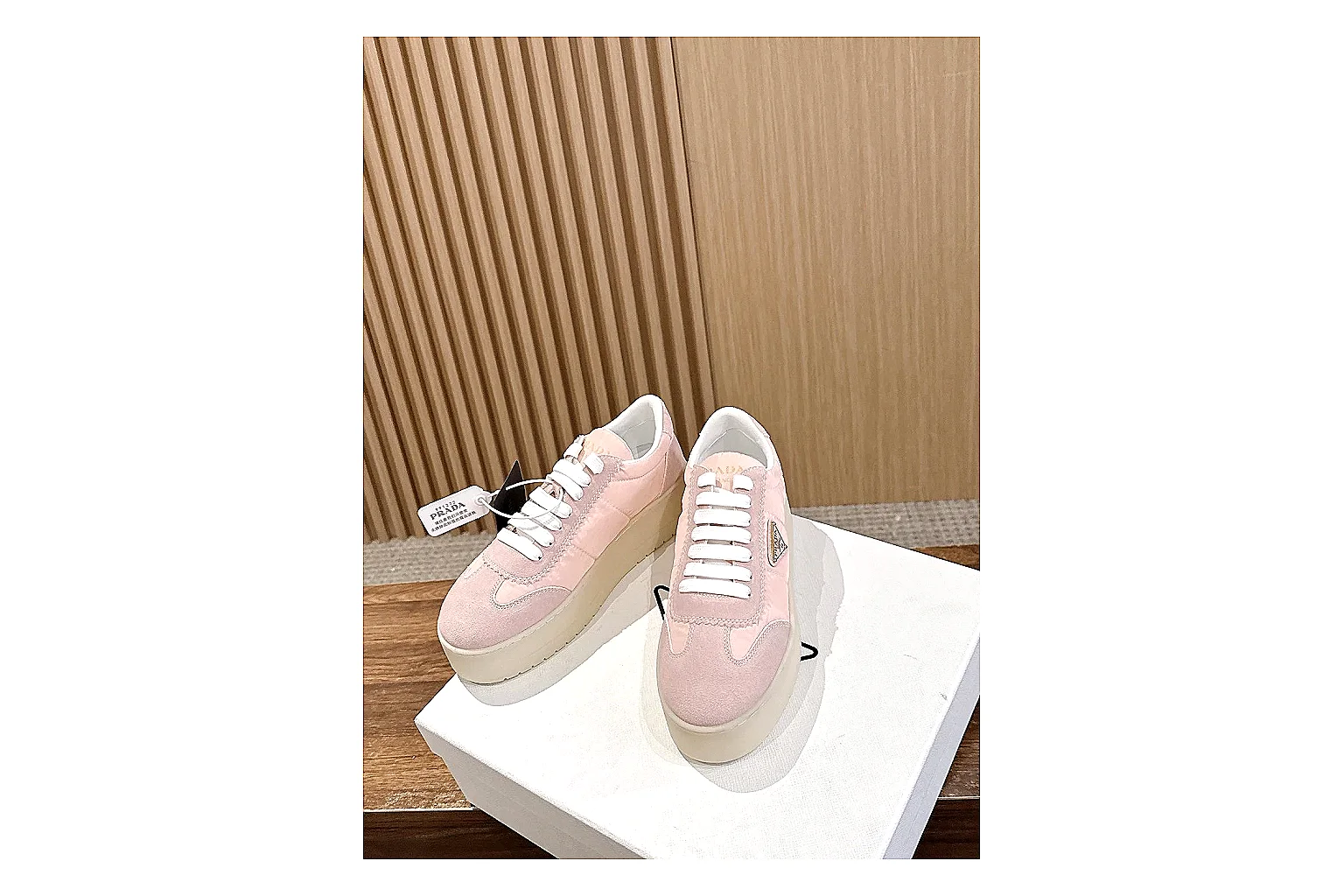 kakoqclab.com Pink Platform Low 8610 Pink low-top product image thumbnail 2