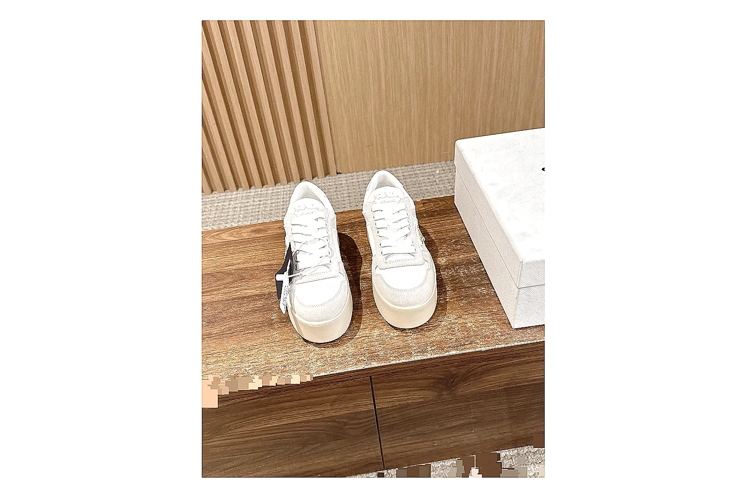 kakoqclab.com White Platform Low 8750 White low-top product image