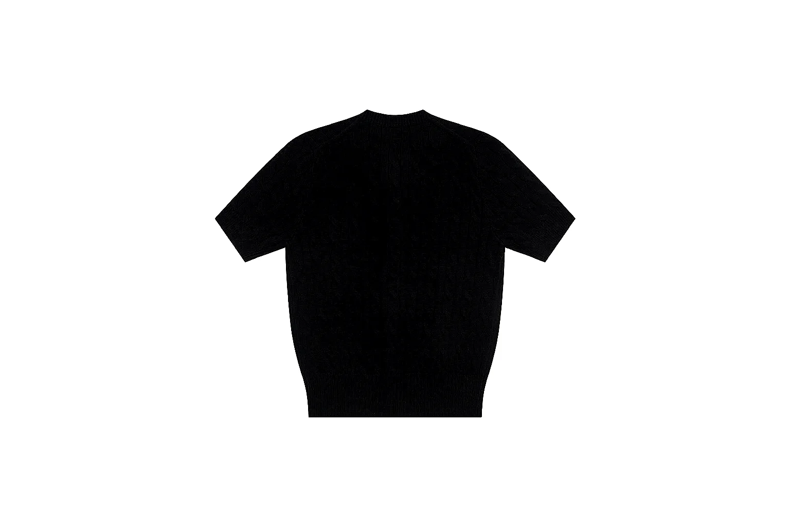 kakoqclab.com Polo Ralph Lauren Black Cable Knit Cardigan 0951 Black short-sleeve-knit product image thumbnail 6