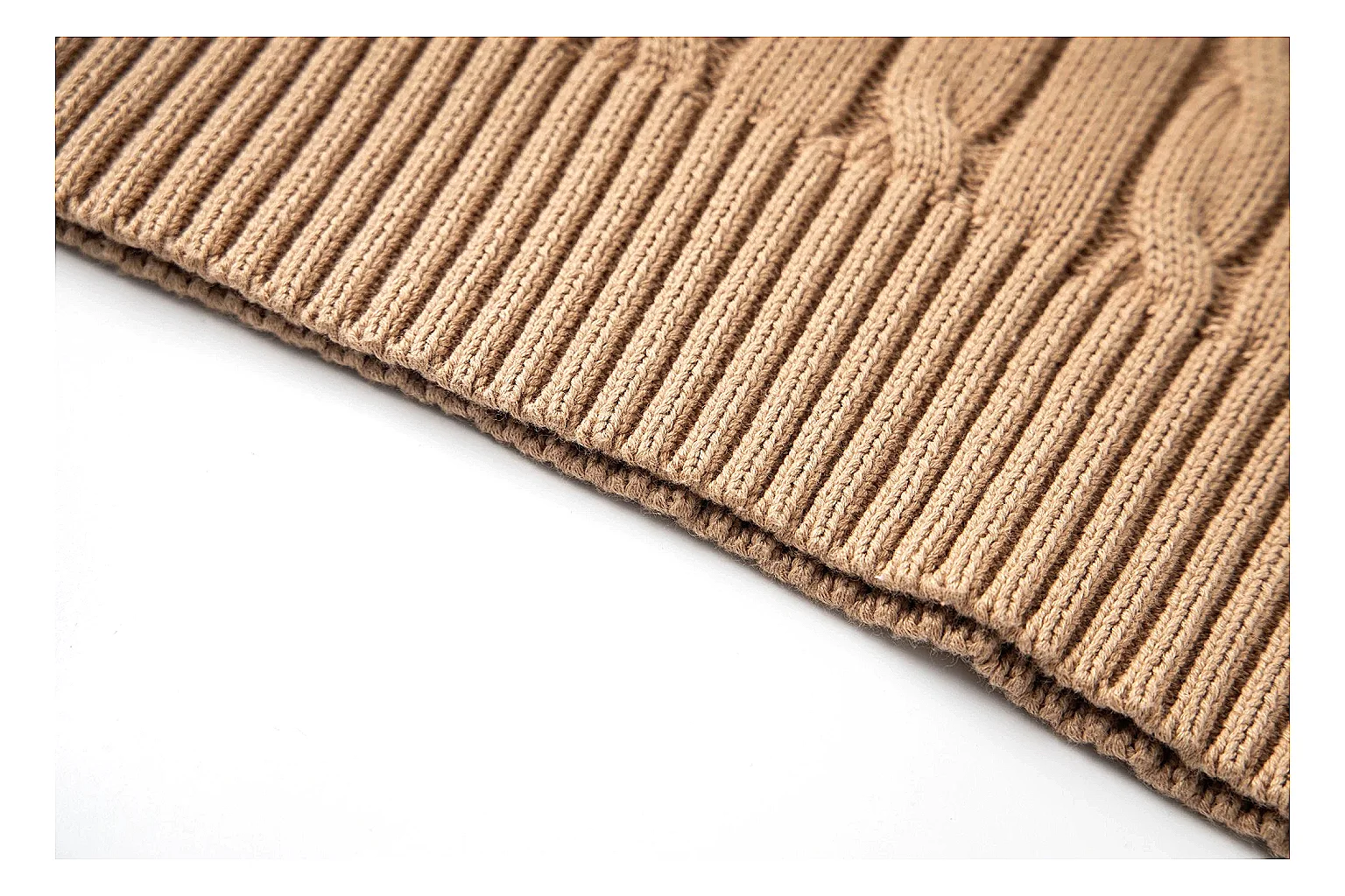 kakoqclab.com Polo Ralph Lauren Camel Cable Knit Polo 0830 Camel short-sleeve-knit product image thumbnail 4