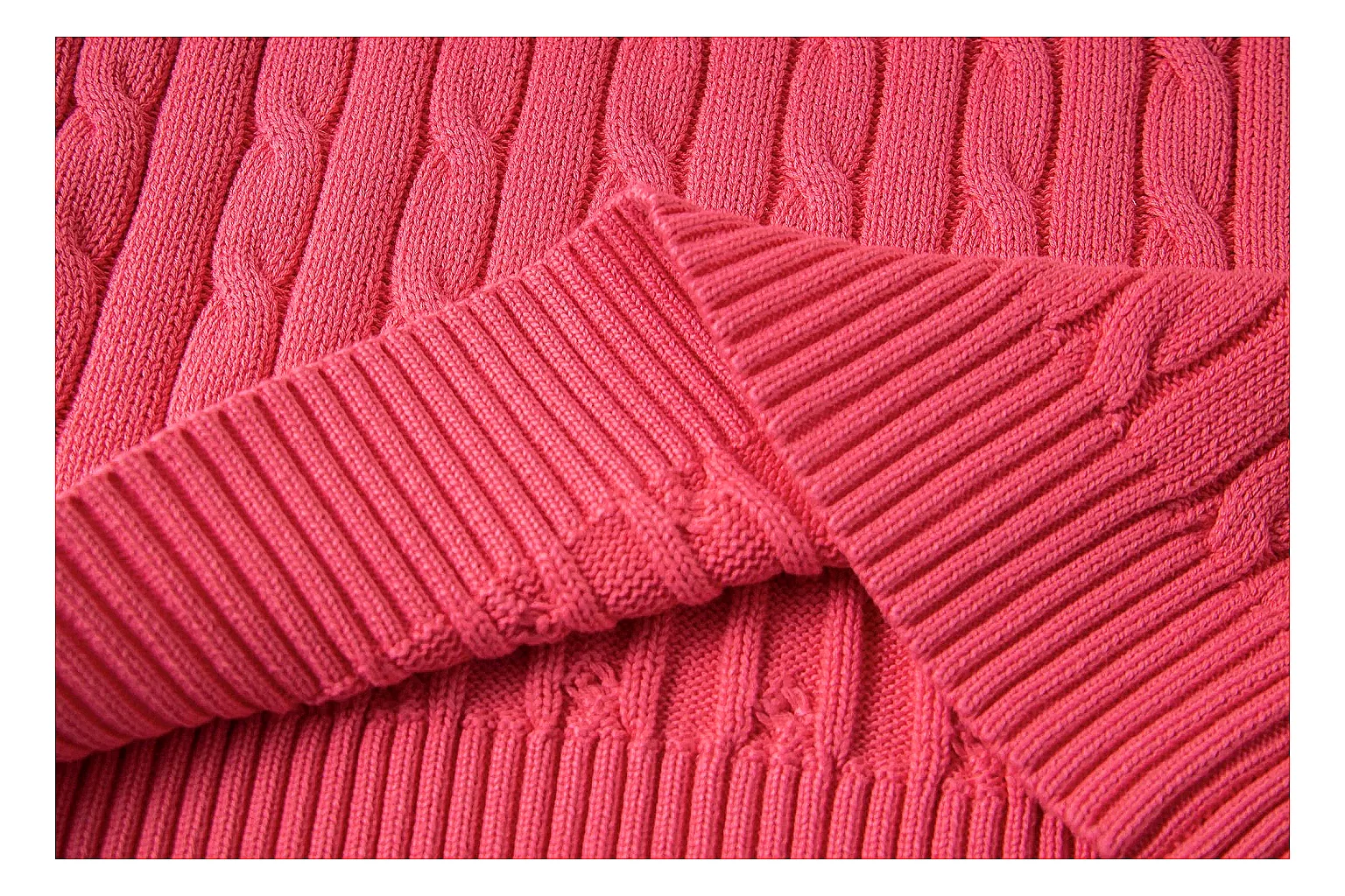 kakoqclab.com Polo Ralph Lauren Coral Cable Knit Polo 0820 Coral short-sleeve-knit product image thumbnail 3