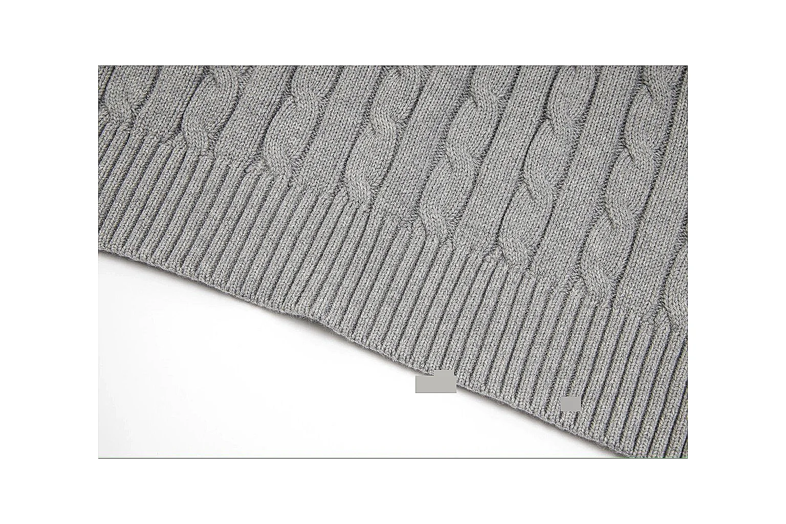kakoqclab.com Polo Ralph Lauren Grey Cable Knit Polo 0623 Grey short-sleeve-knit product image thumbnail 5
