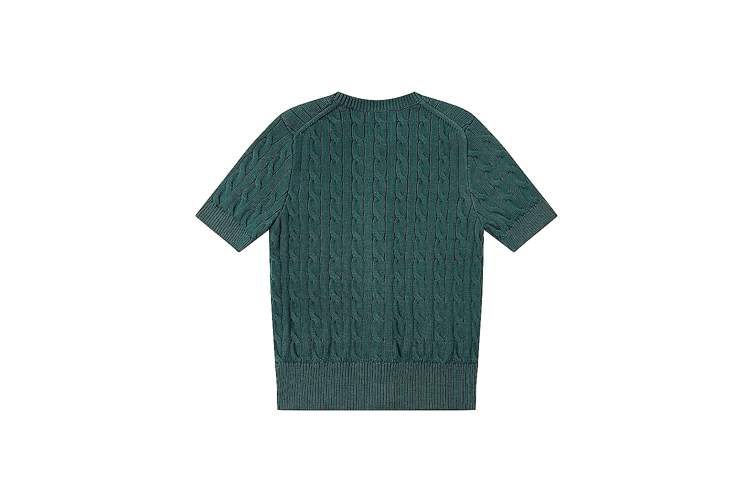 kakoqclab.com Polo Ralph Lauren Forest Green Cable Knit Cardigan 0970 Forest Green short-sleeve-knit product image thumbnail 6