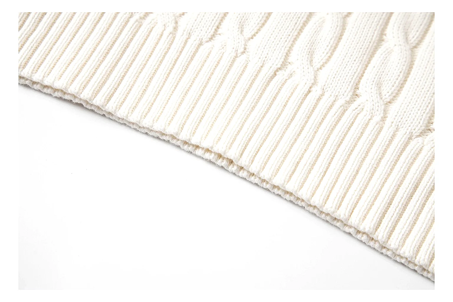 kakoqclab.com Polo Ralph Lauren Ivory Cable Knit Polo 0882 Ivory short-sleeve-knit product image thumbnail 3