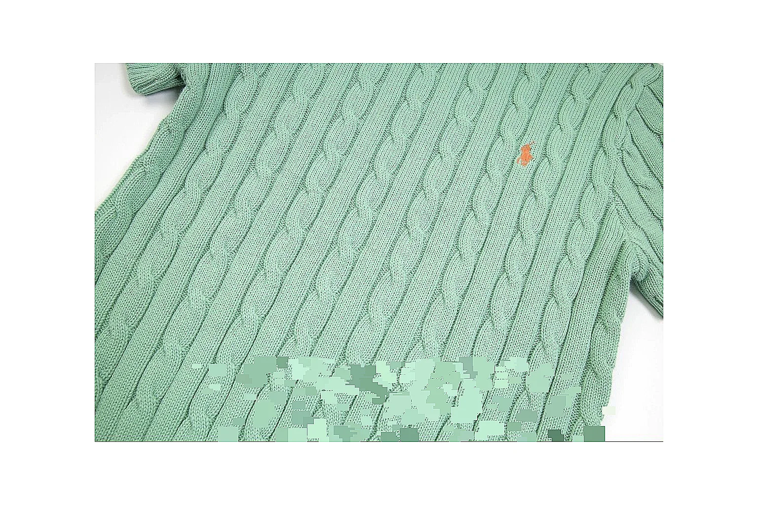 kakoqclab.com Polo Ralph Lauren Mint Cable Knit Polo 0644 Mint short-sleeve-knit product image thumbnail 5