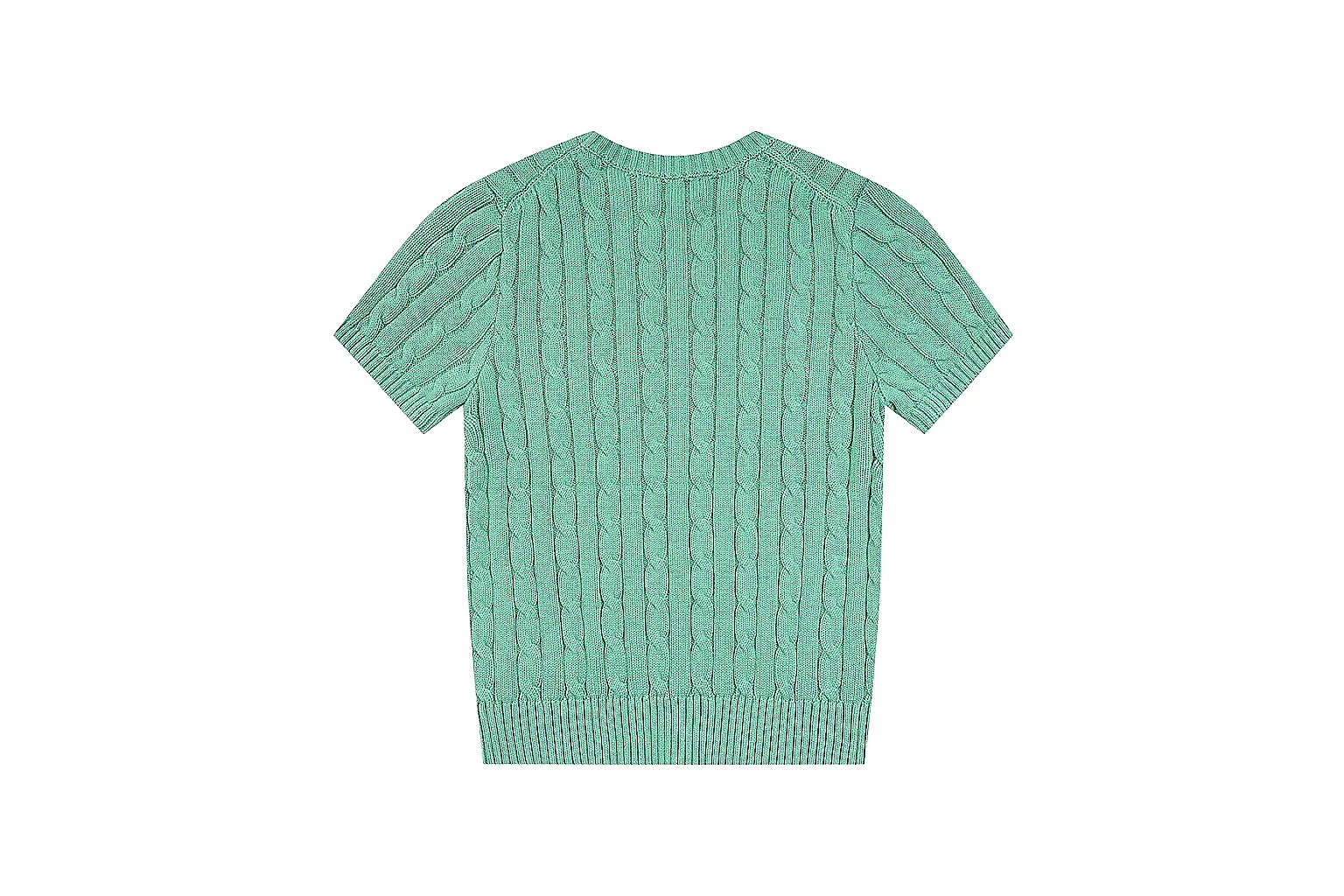 kakoqclab.com Polo Ralph Lauren Mint Cable Knit Polo 0644 Mint short-sleeve-knit product image thumbnail 6