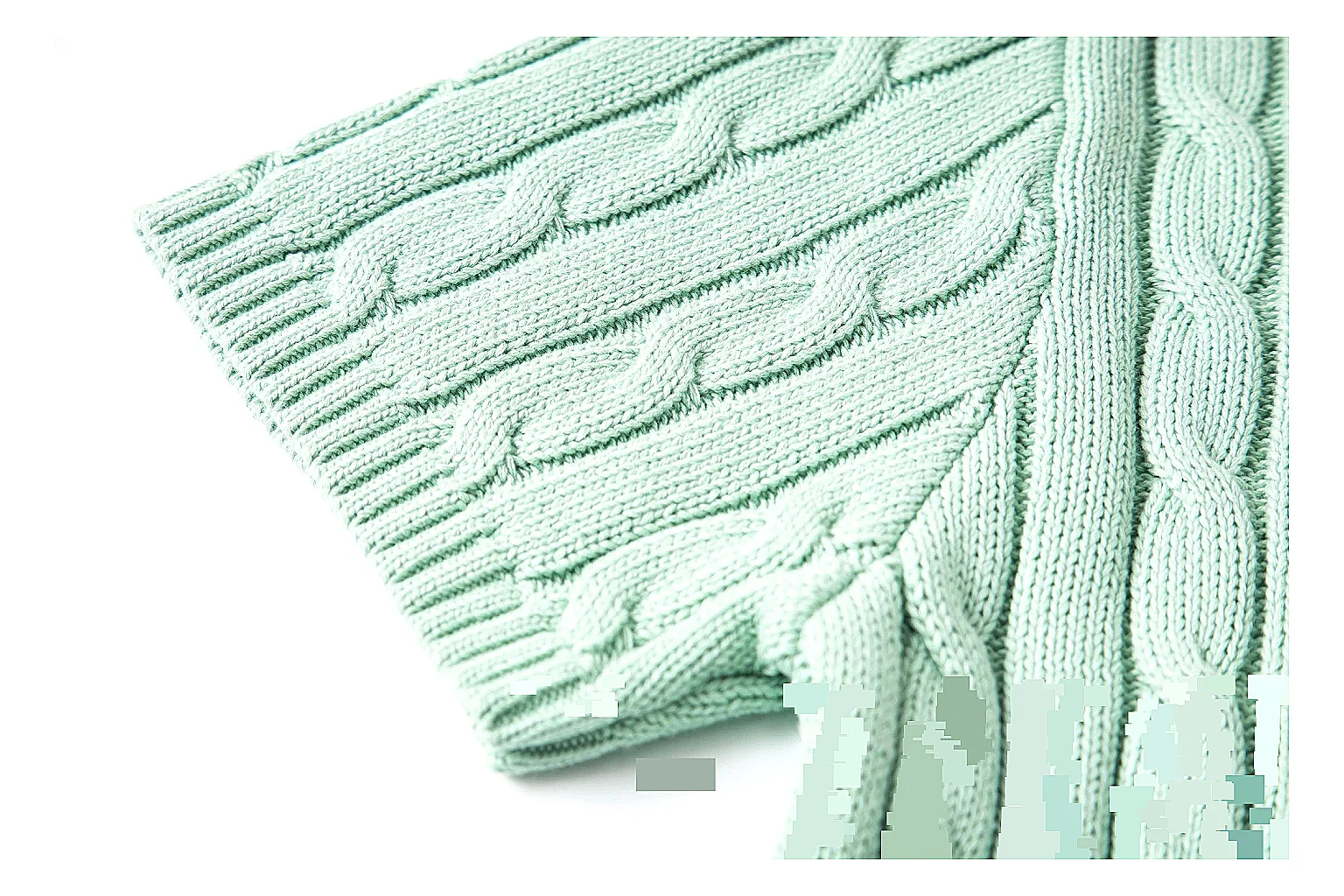 kakoqclab.com Polo Ralph Lauren Mint Cable Knit Polo 0792 Mint short-sleeve-knit product image