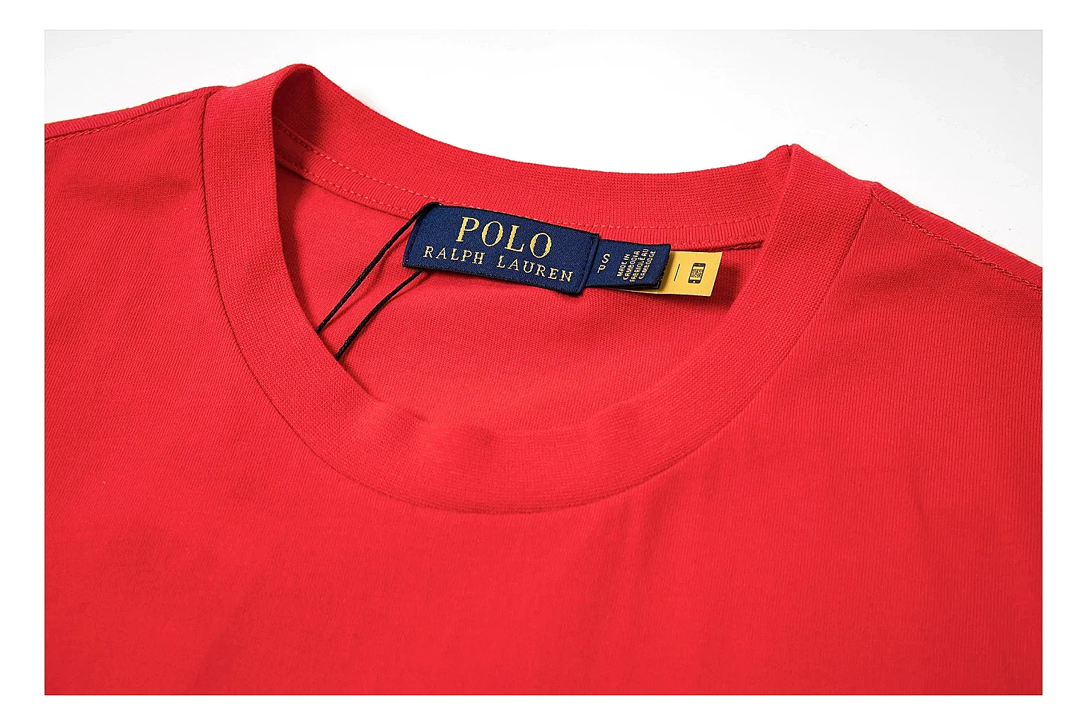 kakoqclab.com Polo Ralph Lauren Red Pocket Tee 1057 Red short-sleeve-tee product image