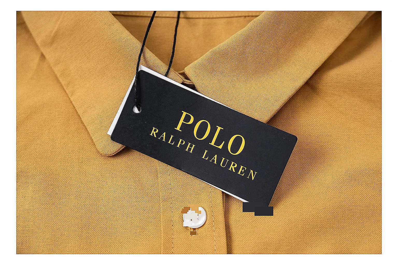 kakoqclab.com Polo Ralph Lauren Mustard Belted Shirt Dress 0539 Mustard sleeveless-dress product image thumbnail 5