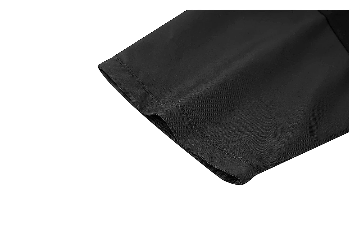 kakoqclab.com Prada Black Nylon Panel Tee 0191 Black short-sleeve-tee product image thumbnail 4