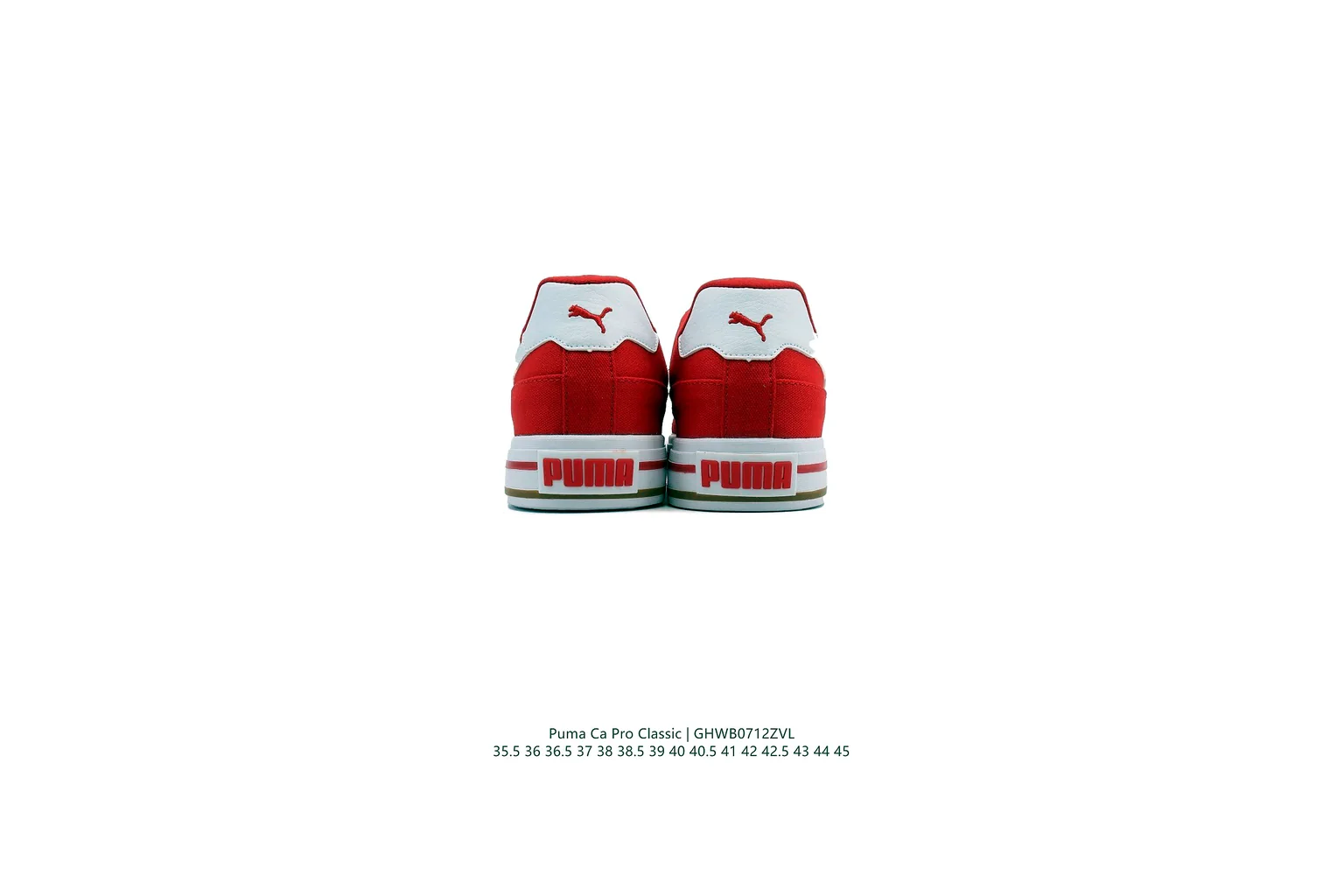 Puma Palermo Red White Green terrace sneaker six photo view