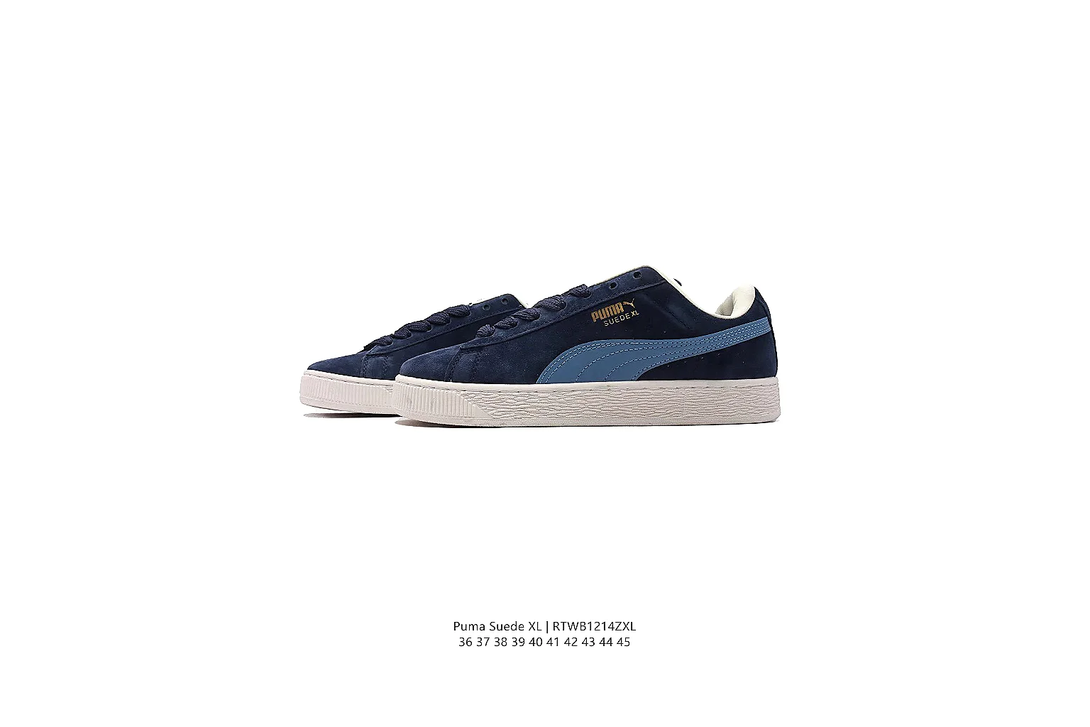 kakoqclab.com Puma Navy Gum Suede Low 0839 Navy Gum low-top product image thumbnail 5