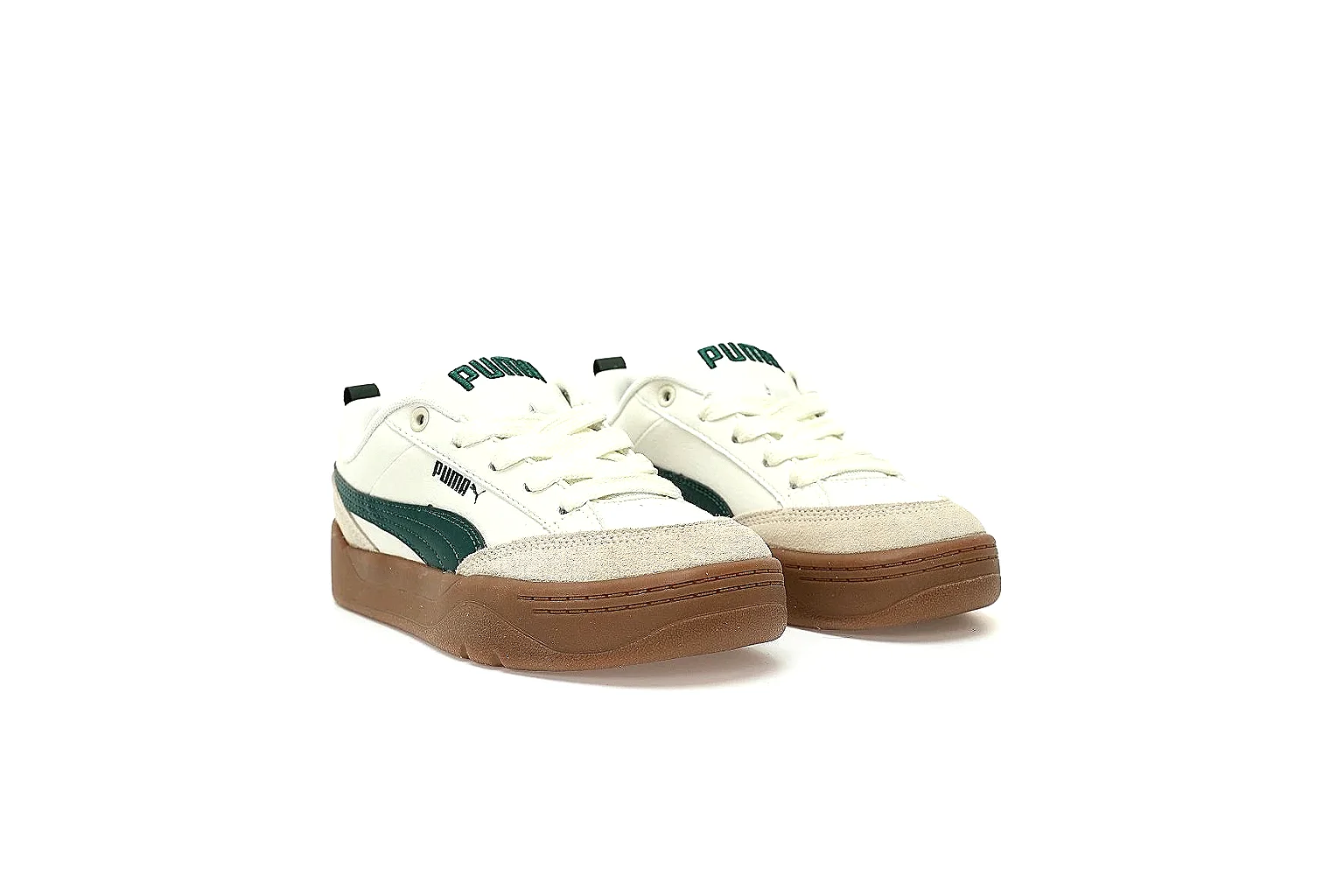 Kako QC Lab inspection photos for Puma White Green Gum Low Sneaker thumbnail 4
