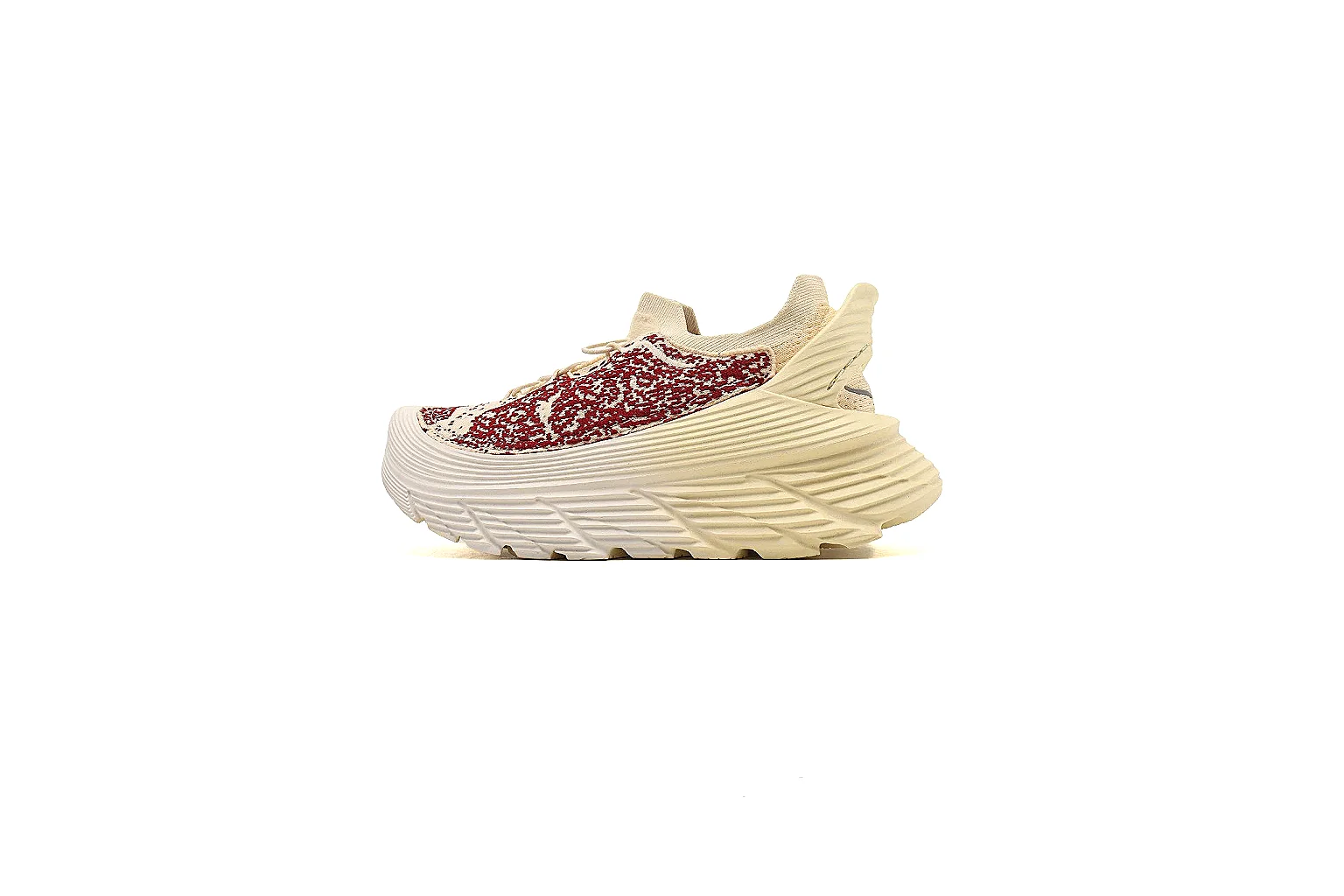 kakoqclab.com Cream Burgundy Runner 0657 Cream Burgundy runner product image
