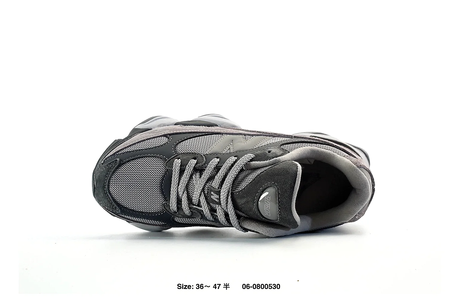 kakoqclab.com Grey Sculpted Runner 9782 Grey runner product image thumbnail 2