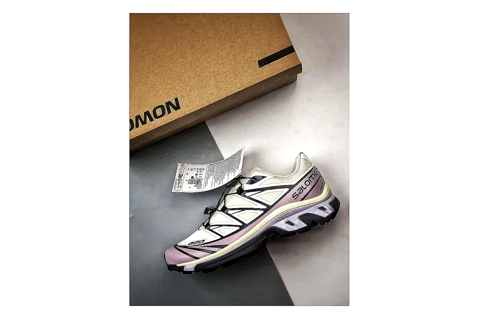 Salomon Xt 6 Purple Sneakers QC photo reference SKU 1182167037