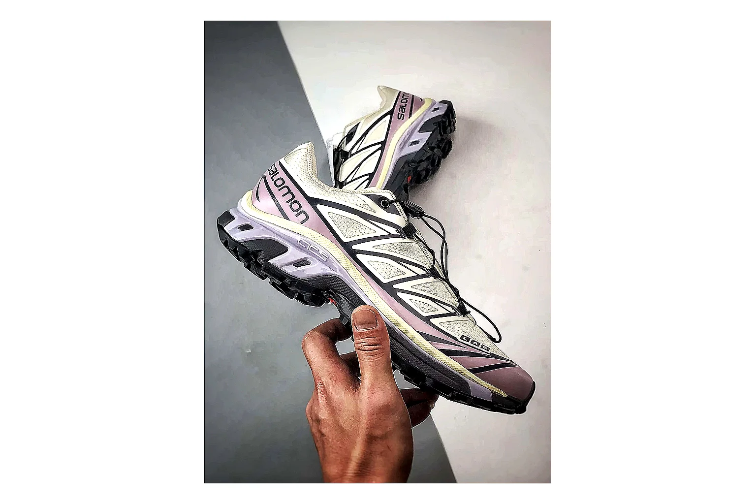 Salomon Xt 6 Purple Sneakers QC photo reference SKU 1182167037 thumbnail 3