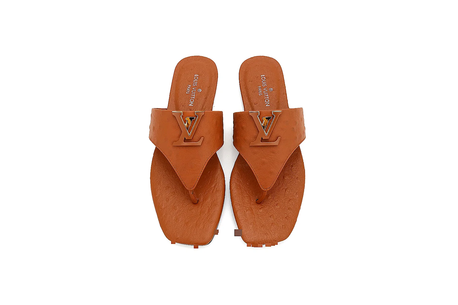 Kako QC Lab inspection photos for Other Brown Leather Slide Sandal thumbnail 5