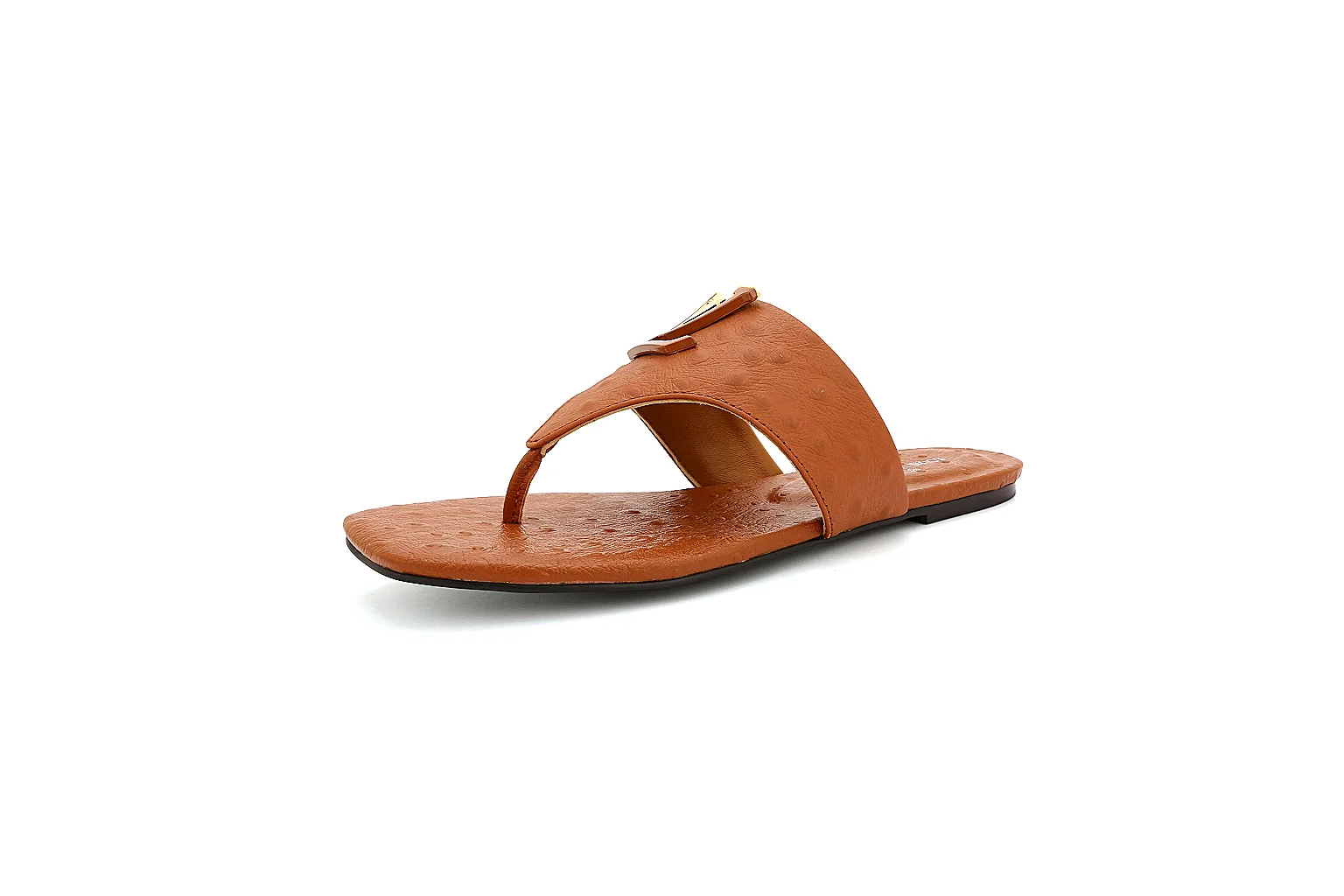 Kako QC Lab inspection photos for Other Brown Leather Slide Sandal thumbnail 6