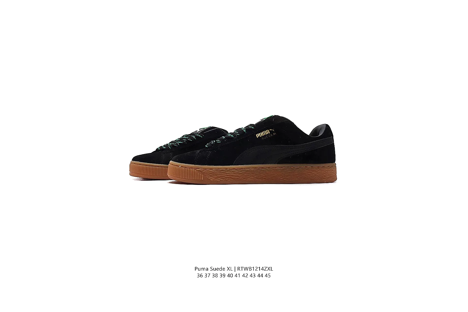 kakoqclab.com Black Gum Suede Low 0835 Black Gum low-top product image thumbnail 5