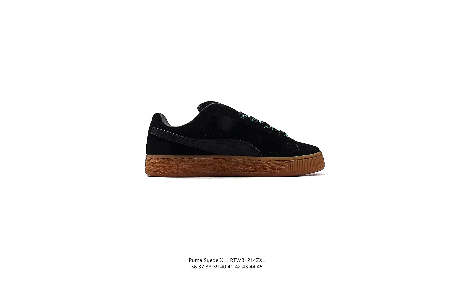kakoqclab.com Black Gum Suede Low 0835 Black Gum low-top product image thumbnail 6