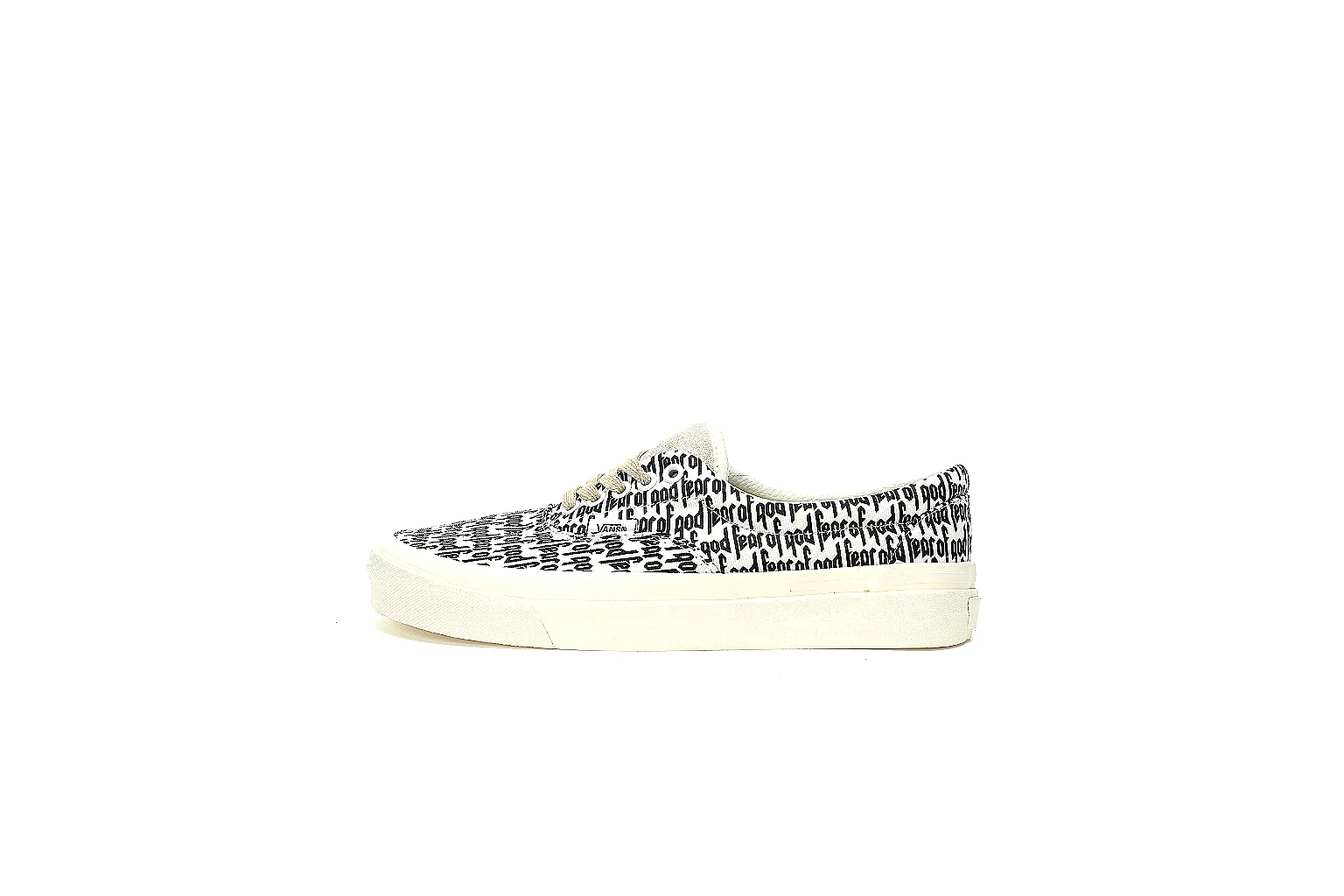 Vans Era Fear of God print QC gallery with side top outsole and paired views thumbnail 2